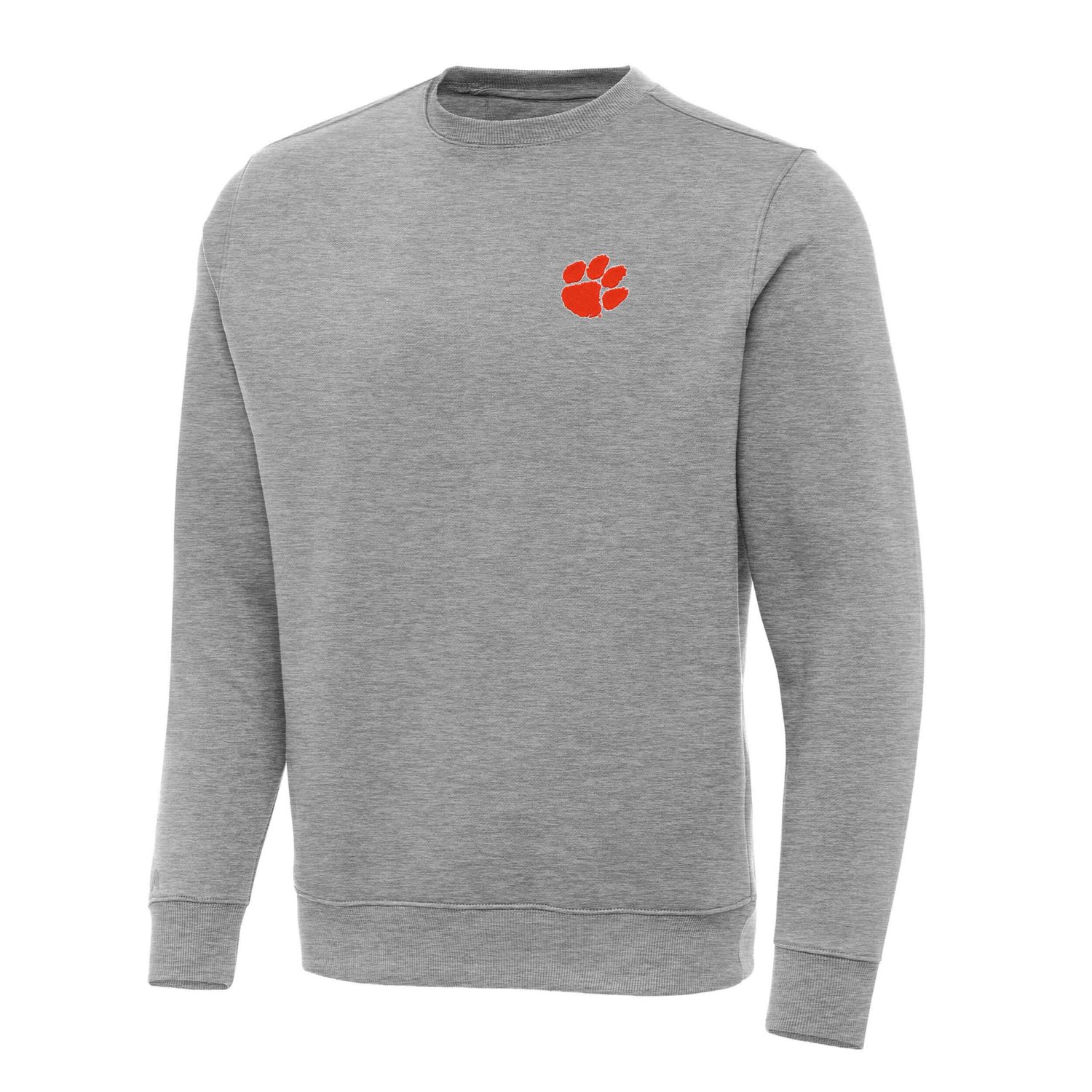 Antigua Clemson Tigers Big  Tall Victory Crewneck Pullover Sweatshirt                                                            - view number 1