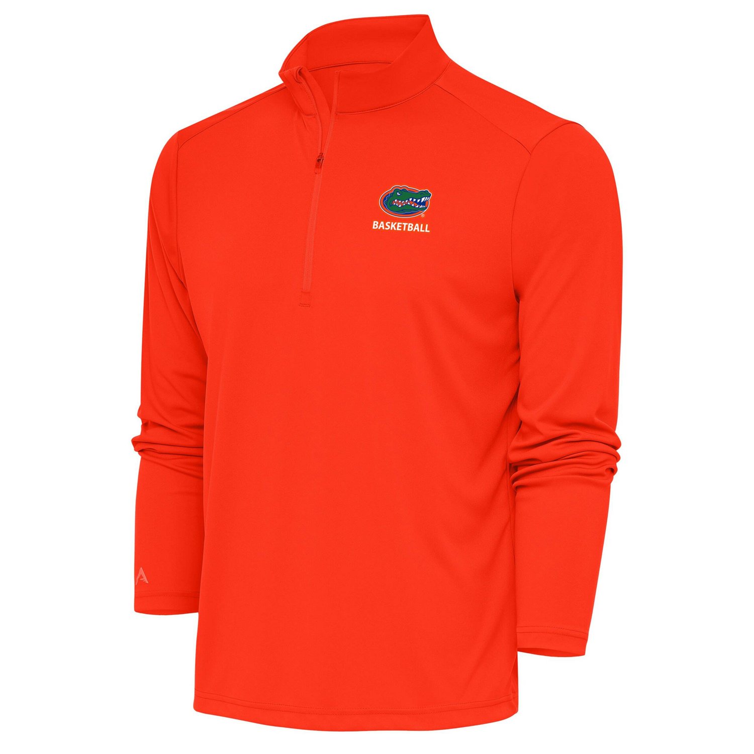 Antigua Florida Gators Basketball Tribute Quarter-Zip Pullover Top                                                               - view number 1