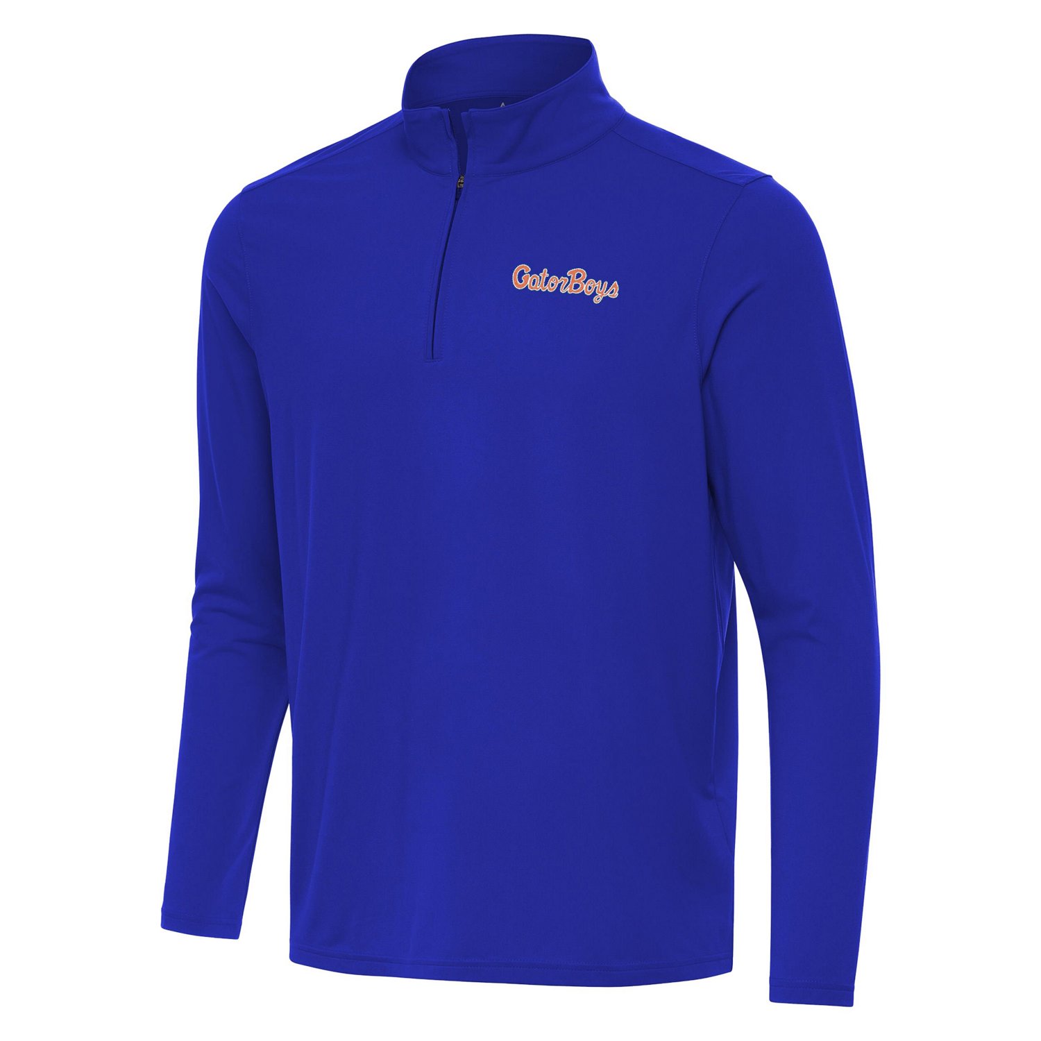 Antigua Florida Gators GatorBoys Intent Quarter-Zip Pullover - view number 2