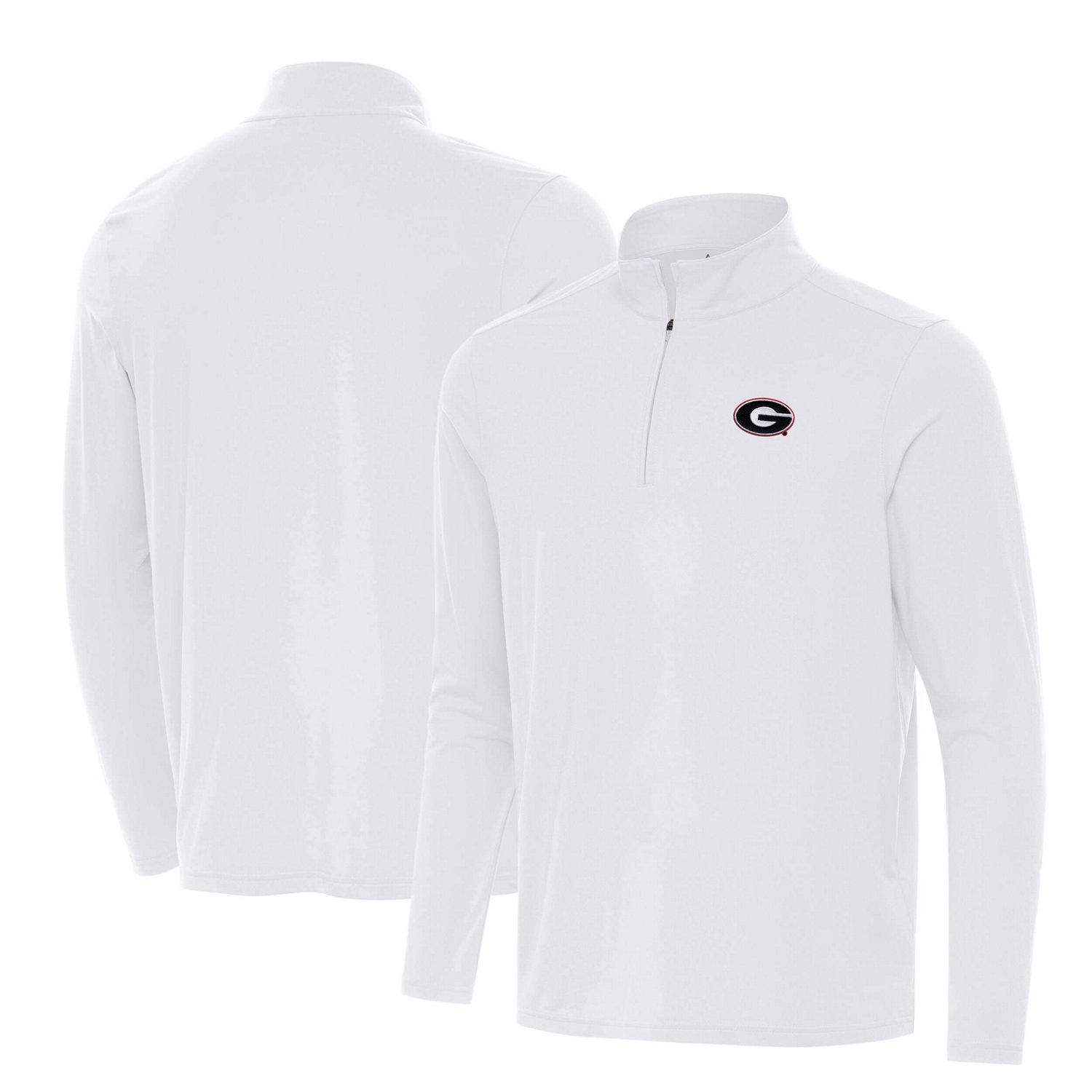 Antigua Georgia Bulldogs Intent Quarter-Zip Top                                                                                 