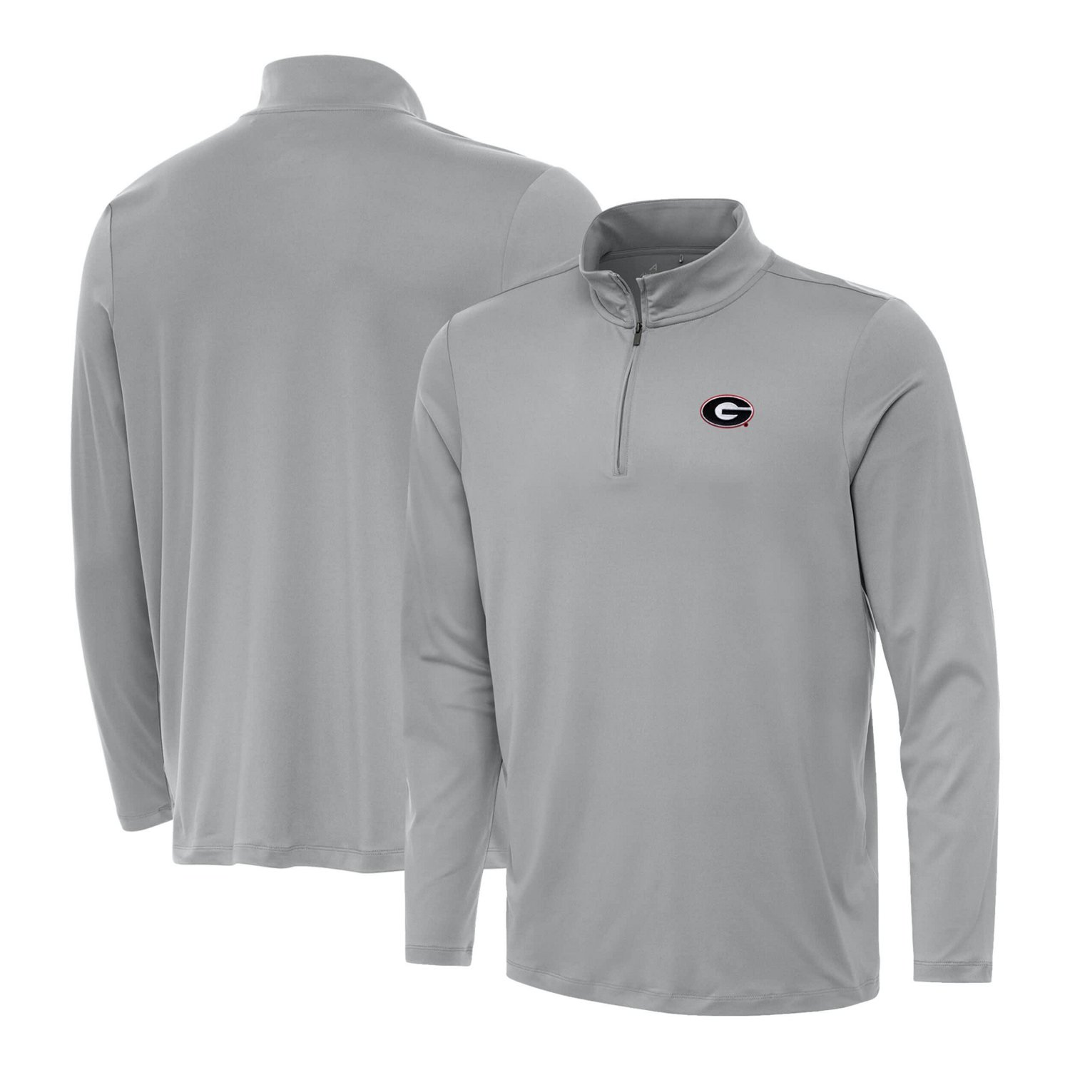 Antigua Georgia Bulldogs Reprocess Quarter-Zip Top                                                                              