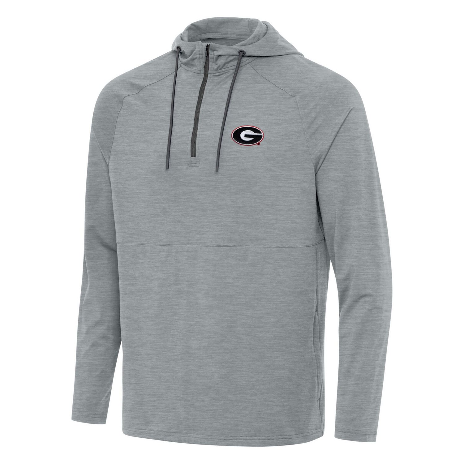 Antigua Georgia Bulldogs Spikes Quarter-Zip Hoodie                                                                              