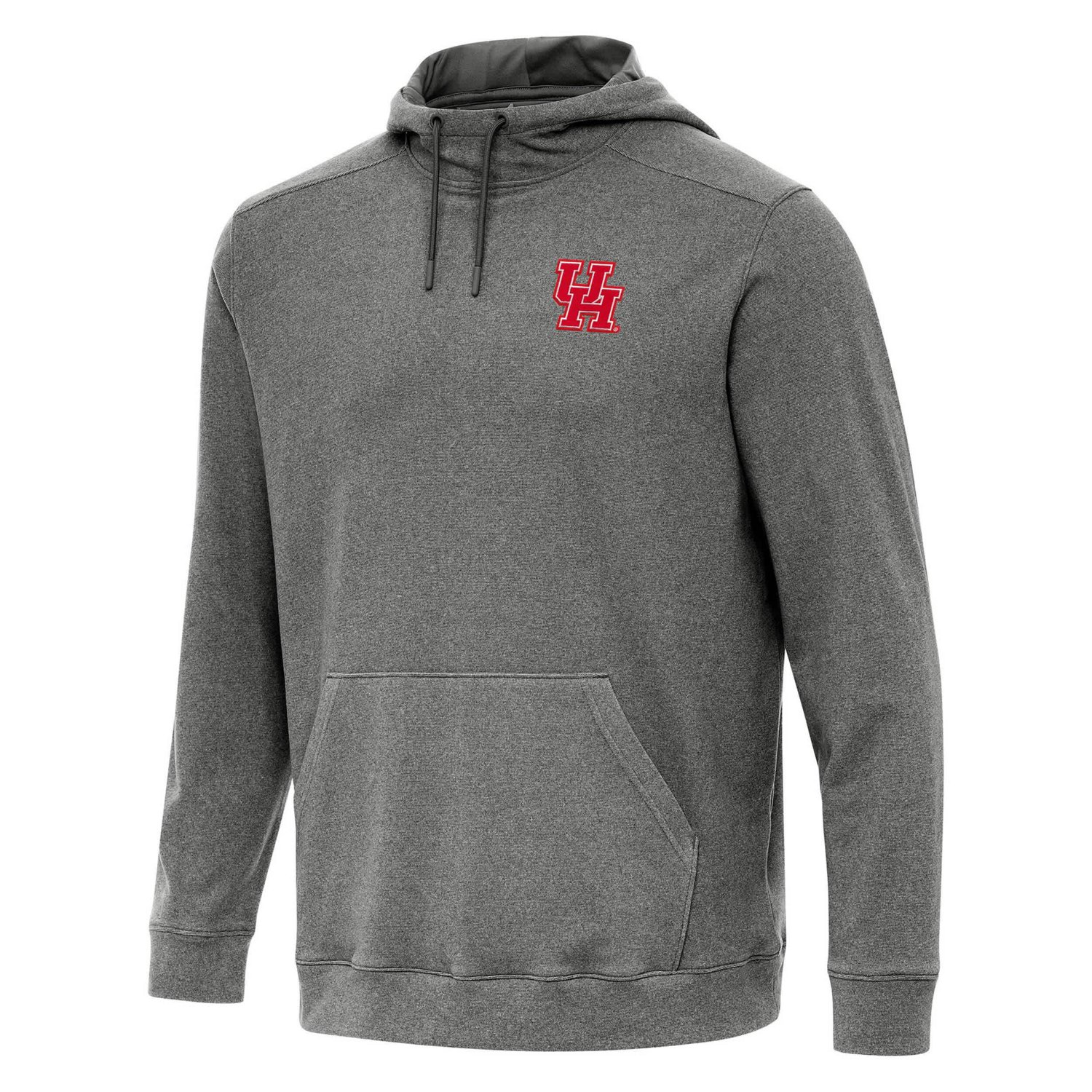 Antigua Heather Houston Cougars Cloud Pullover Hoodie