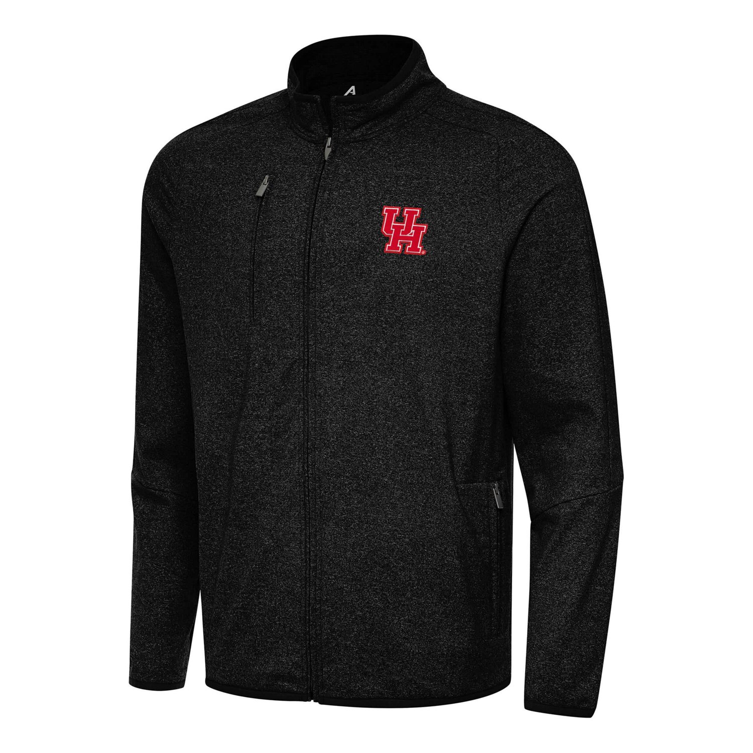 Antigua Houston Cougars Hold-Up Full-Zip Tri-Blend Jacket