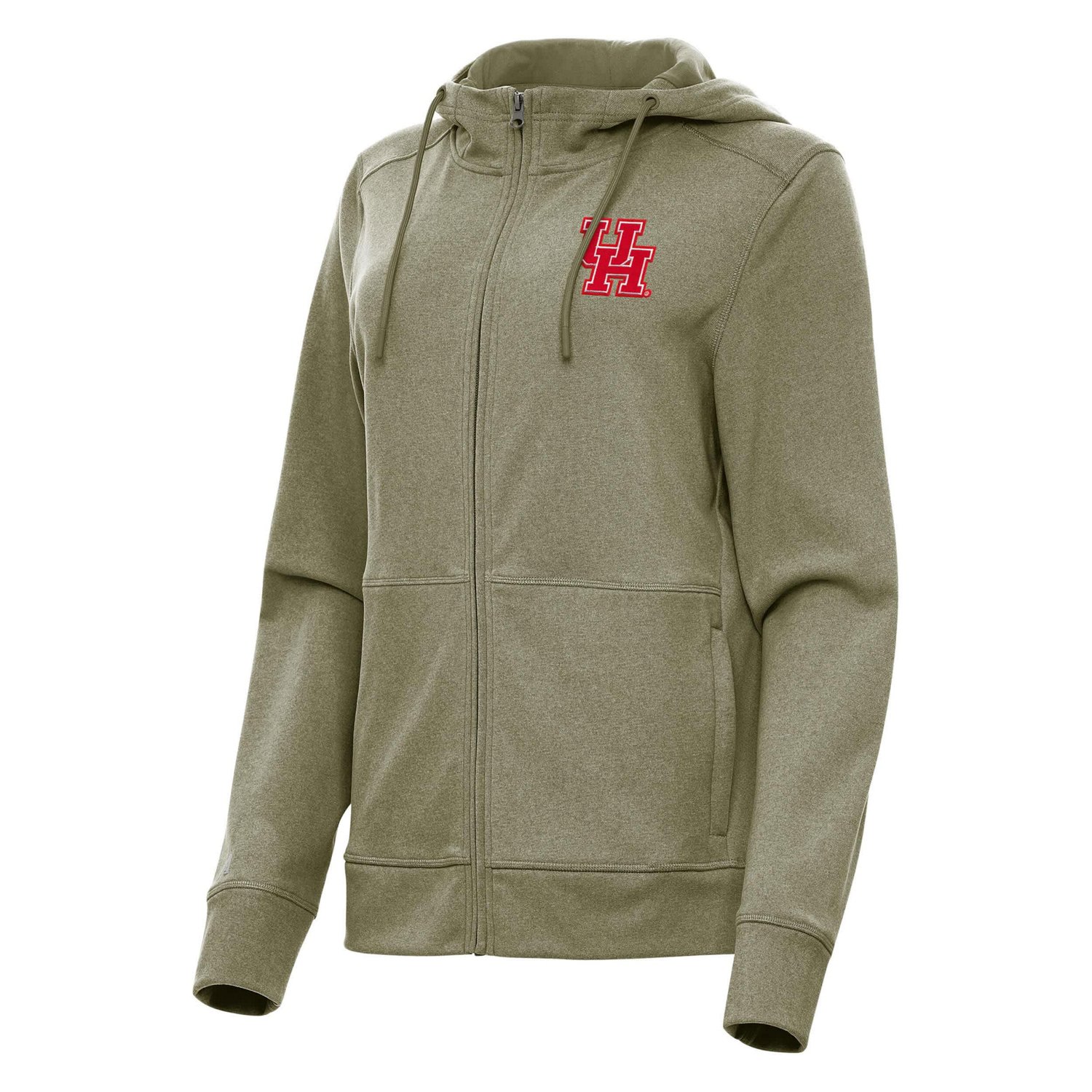 Antigua Houston Cougars Seeker Full-Zip Hoodie                                                                                   - view number 1