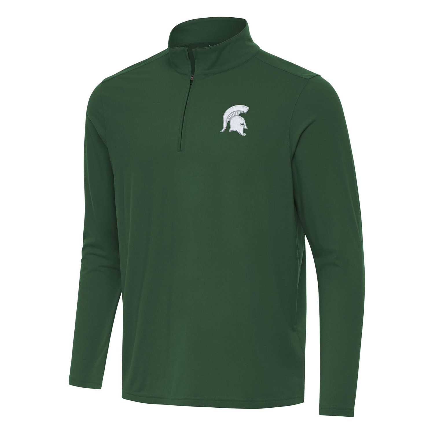 Antigua Hunter Michigan State Spartans Intent Quarter-Zip Top