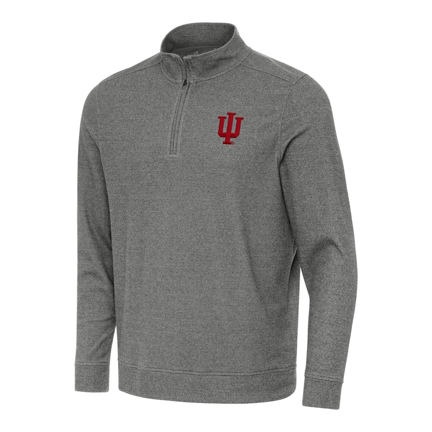Antigua Indiana Hoosiers Subtle Quarter-Zip Top - view number 2