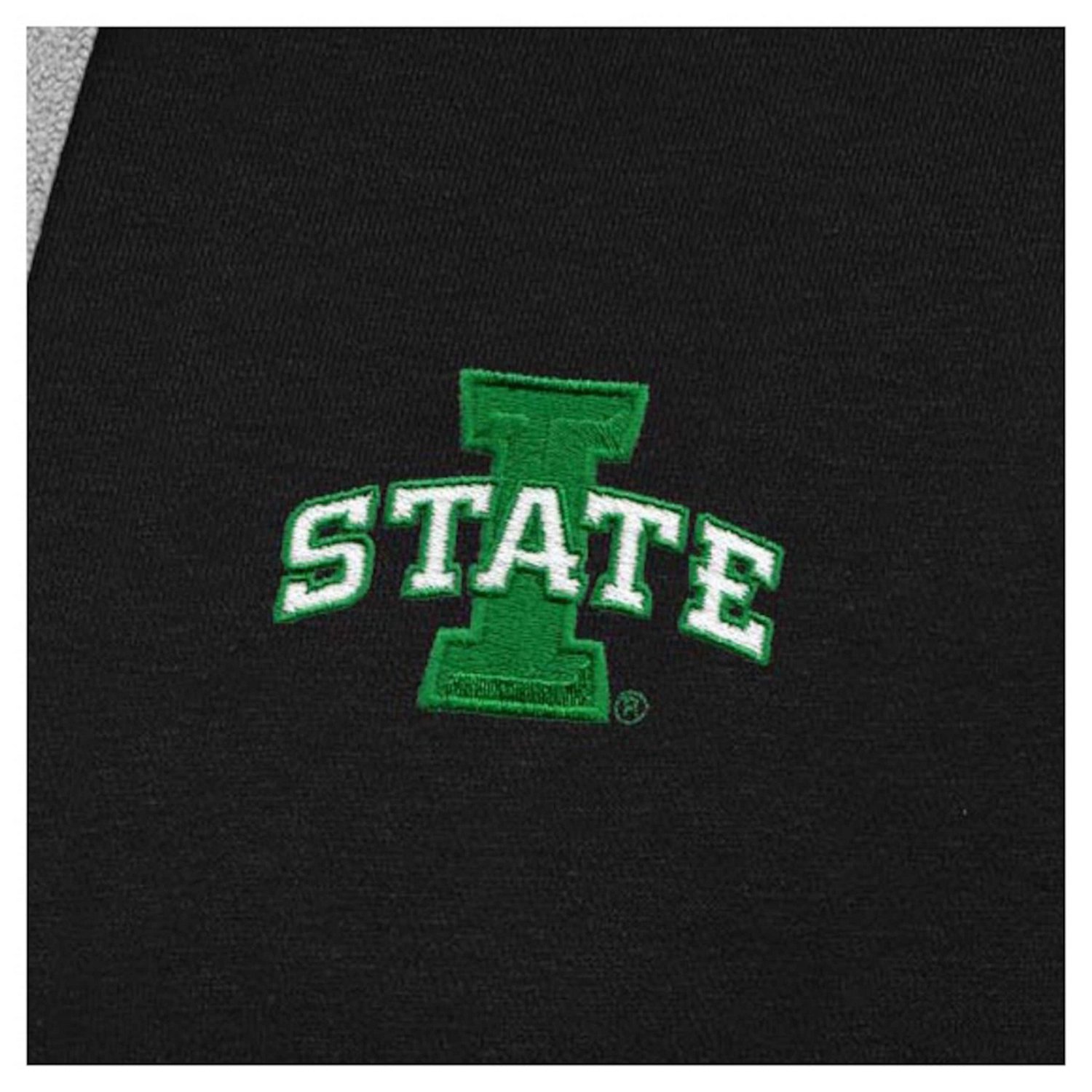 Antigua Iowa State Cyclones St Patrick's Day Fleece Raglan Victory Pullover Hoodie - view number 2