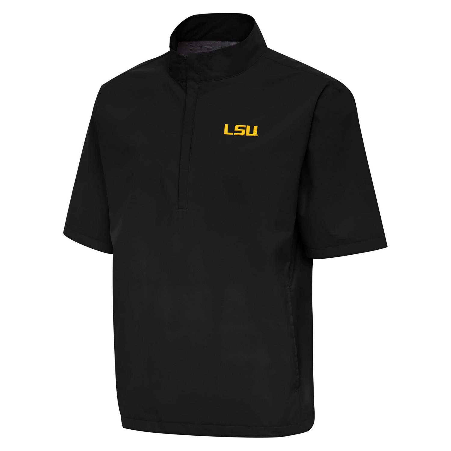 Antigua LSU Tigers Brisk Quarter-Zip Windbreaker                                                                                 - view number 1