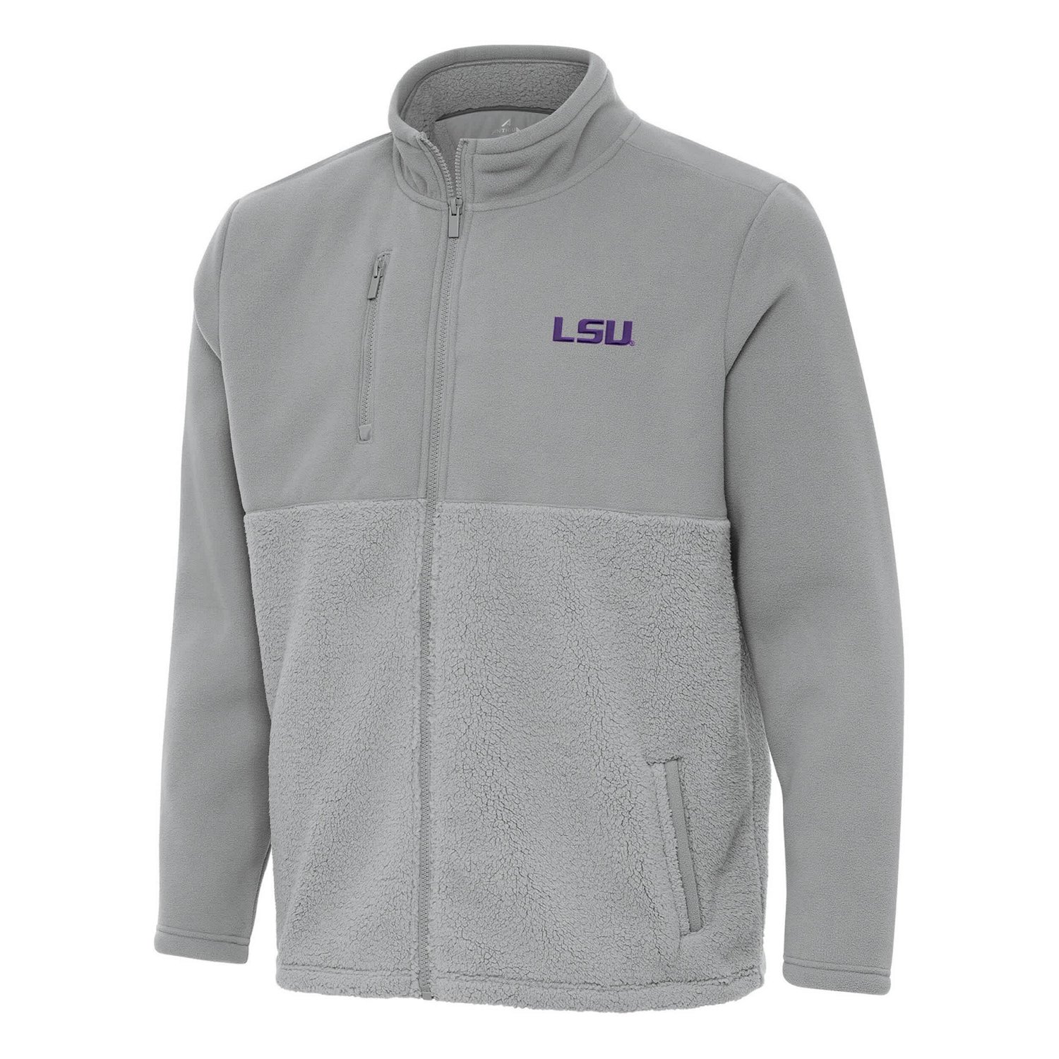 Antigua LSU Tigers Daily Fused Full-Zip Jacket                                                                                   - view number 1