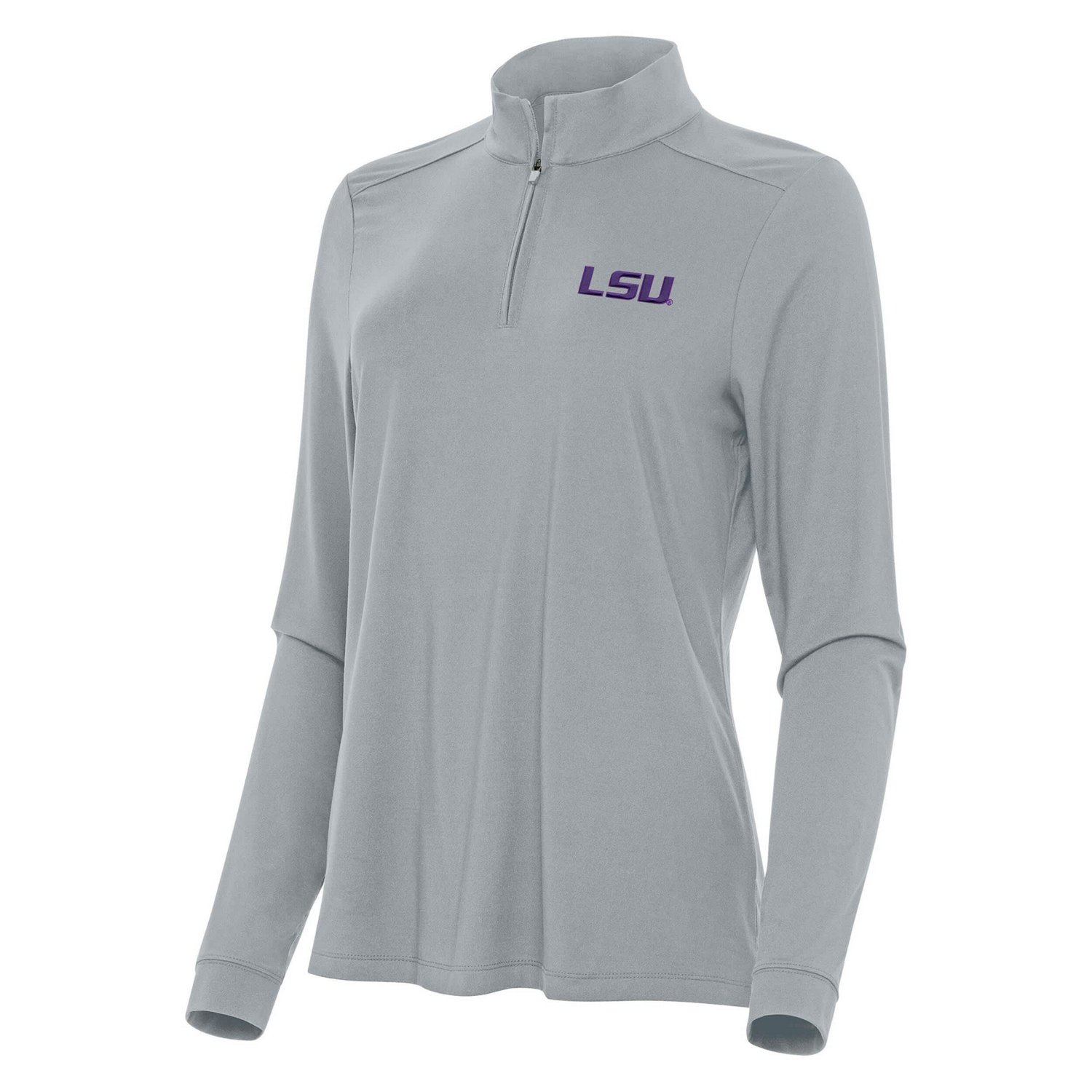 Antigua LSU Tigers Intent Quarter-Zip Top
