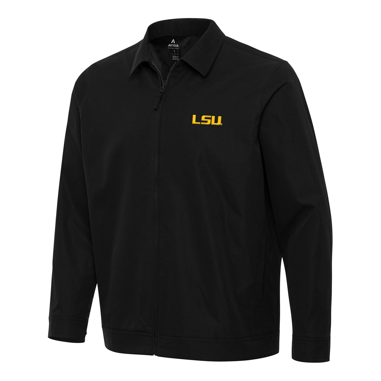 Antigua LSU Tigers Pivot Full-Zip Jacket