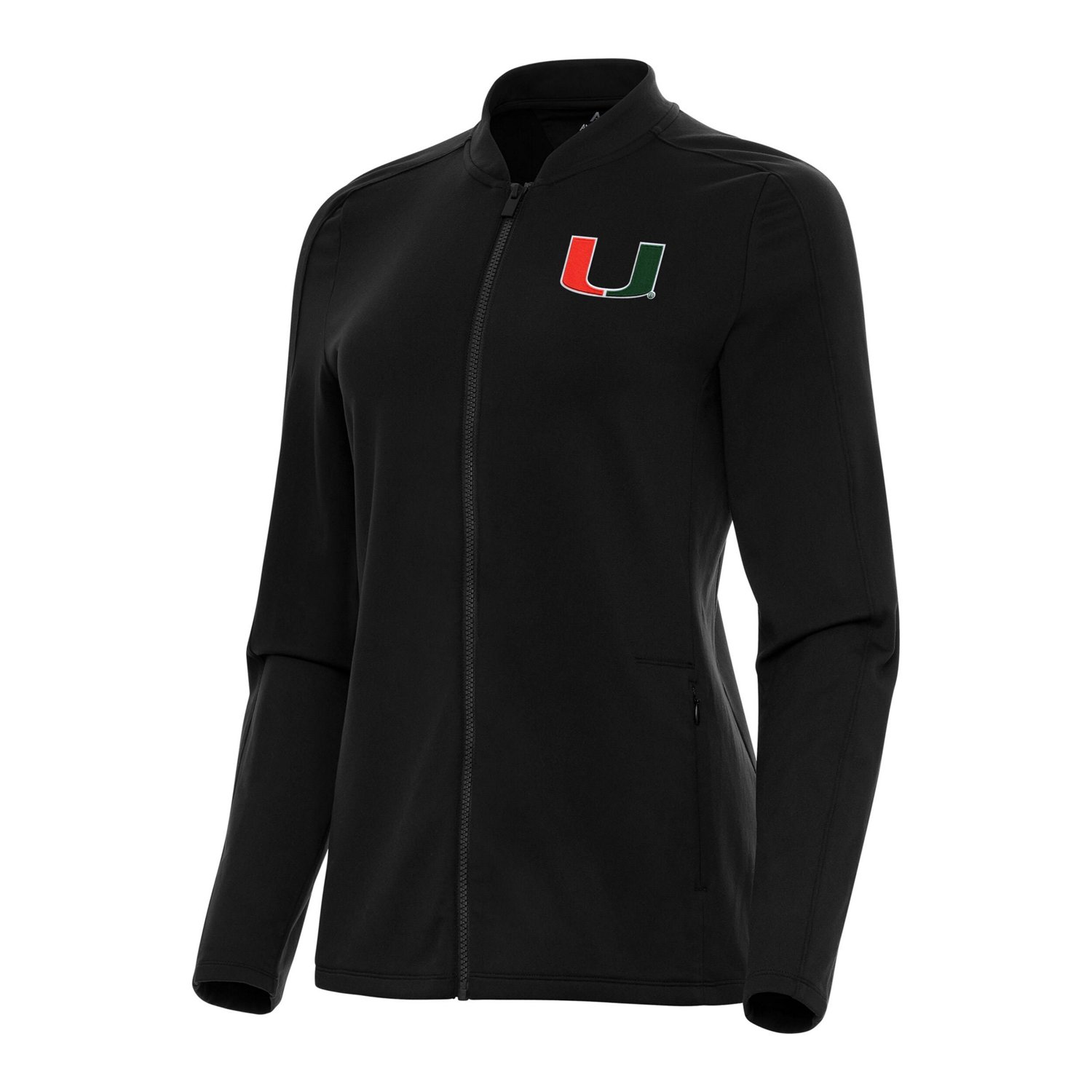 Antigua Miami Hurricanes Continual Full-Zip Jacket