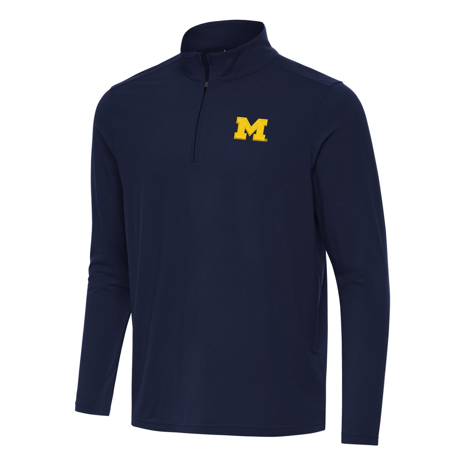 Antigua Michigan Wolverines Intent Quarter-Zip Top