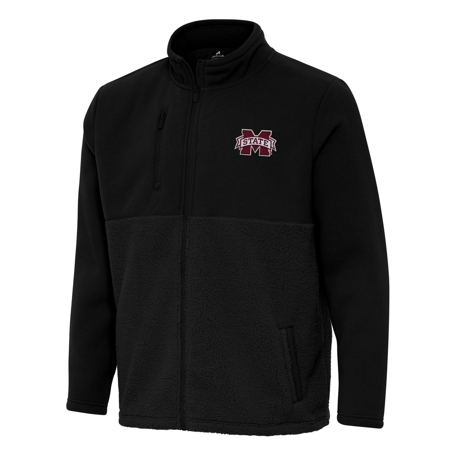 Antigua Mississippi State Bulldogs Daily Fused Full-Zip Jacket - view number 1