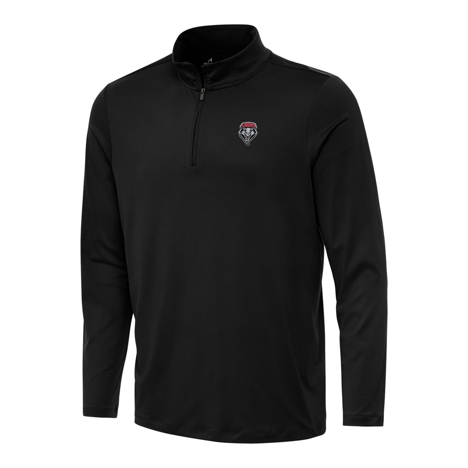 Antigua New Mexico Lobos Reprocess Quarter-Zip Top - view number 2