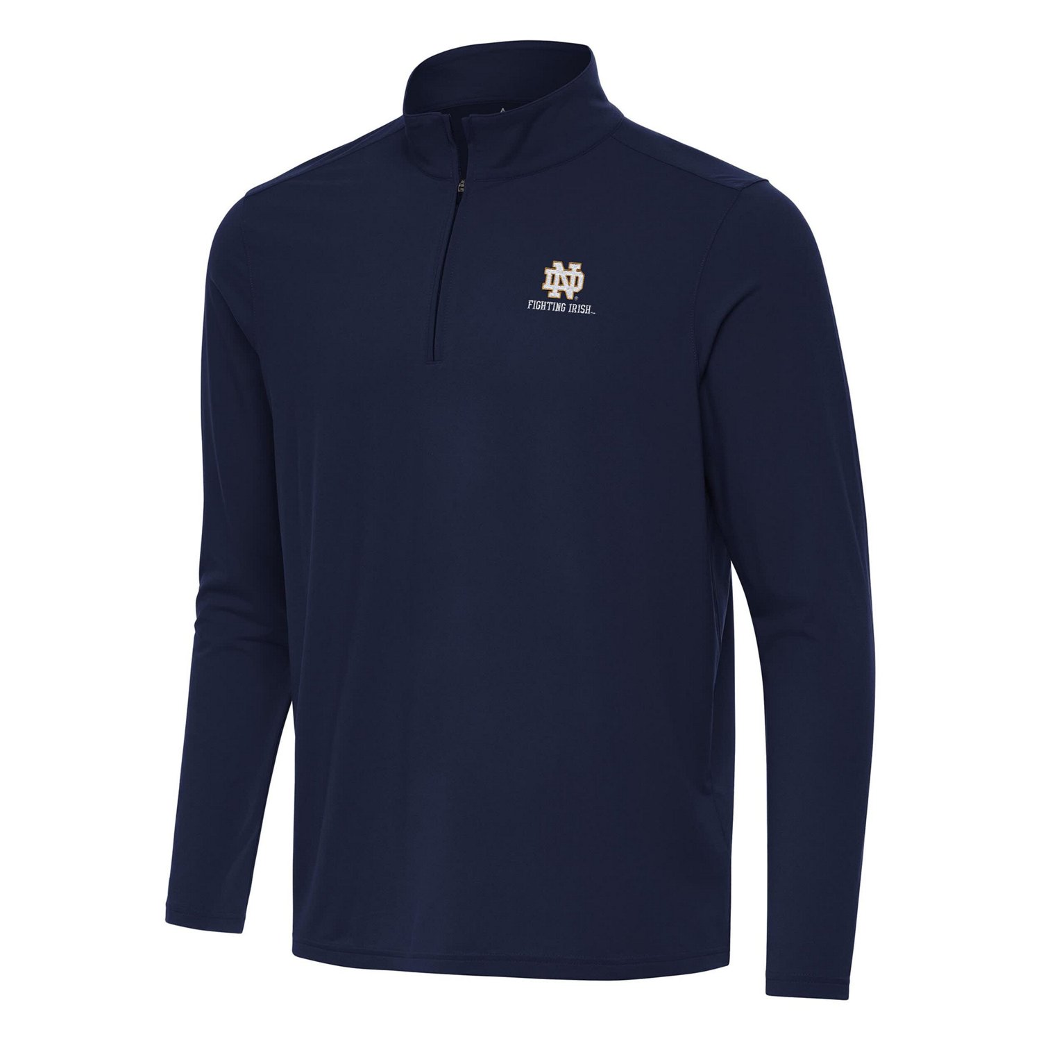 Antigua Notre Dame Fighting Irish Intent Quarter-Zip Top