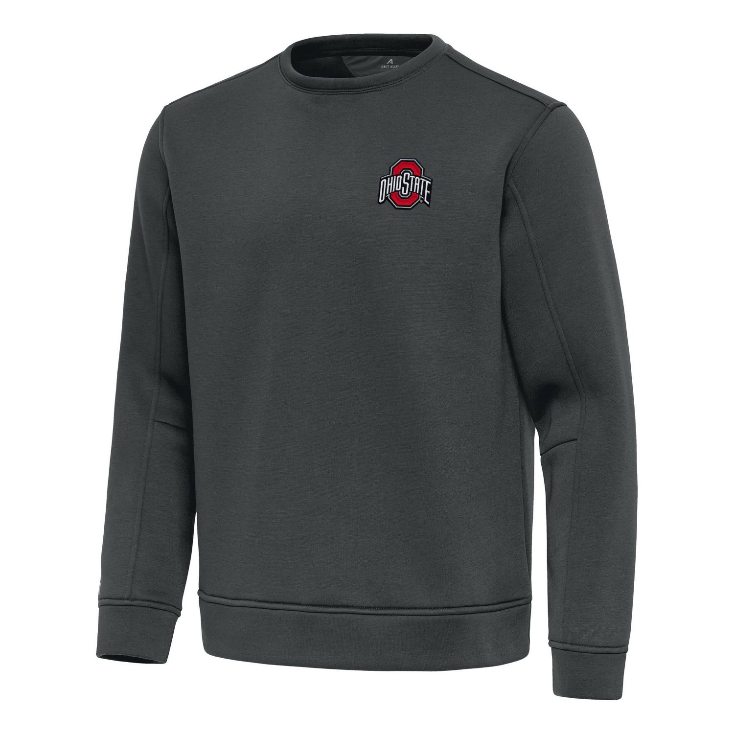 Antigua Ohio State Buckeyes Relevant Lightweight Pullover Sweatshirt