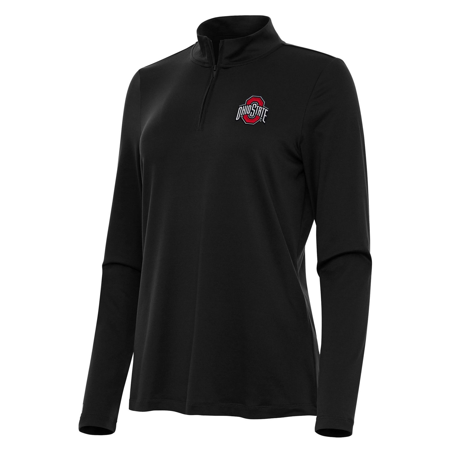 Antigua Ohio State Buckeyes Reprocess Quarter-Zip Top - view number 2