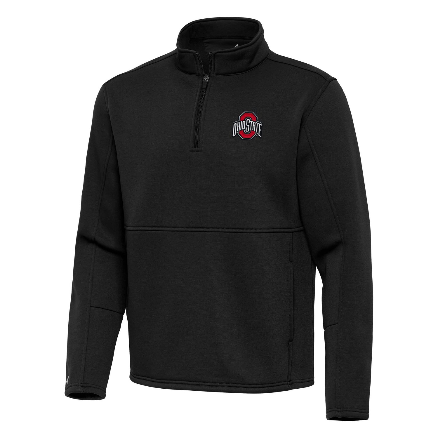Antigua Ohio State Buckeyes Twist Quarter-Zip Pullover Jacket