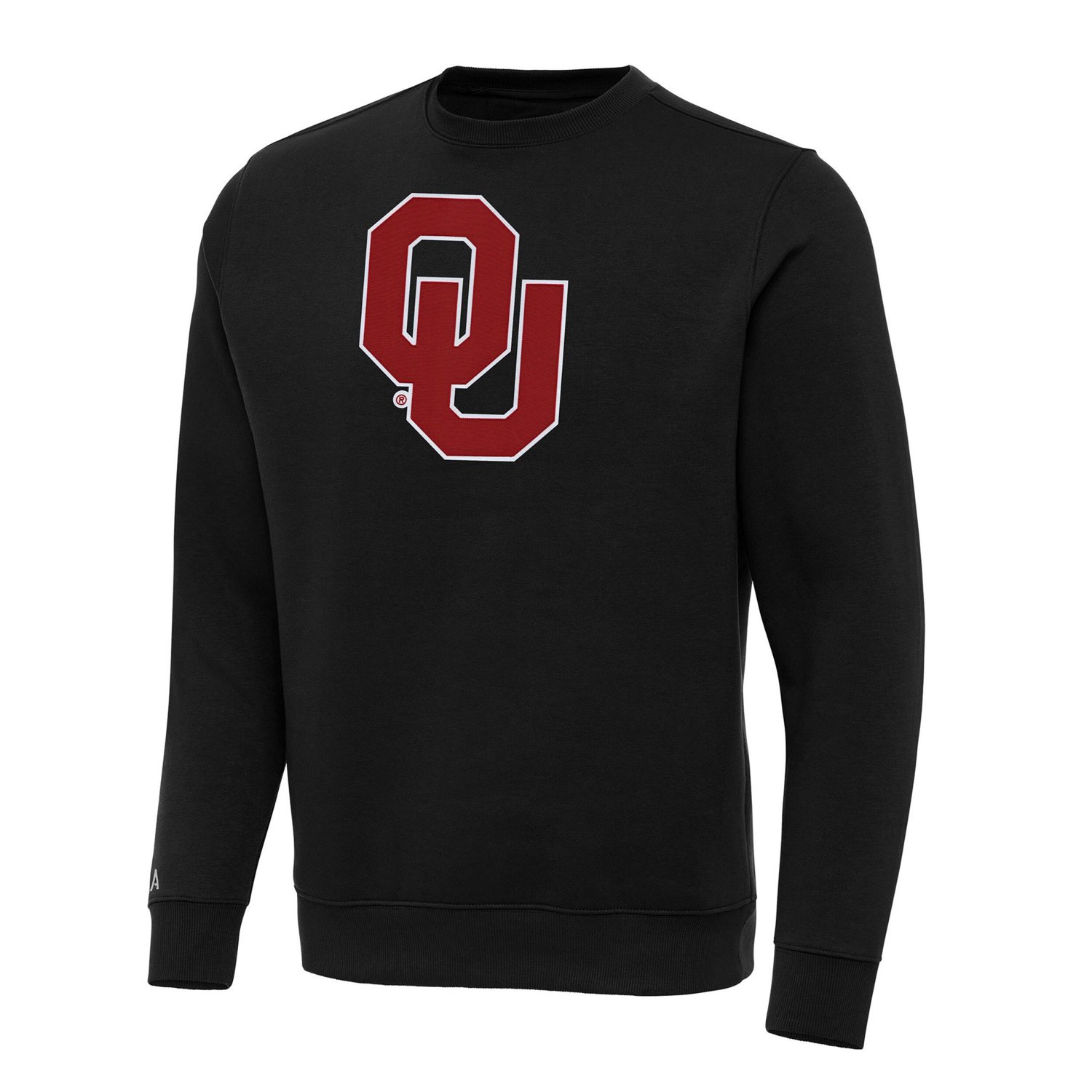 Antigua Oklahoma Sooners Big  Tall Victory Crewneck Pullover Sweatshirt                                                          - view number 1
