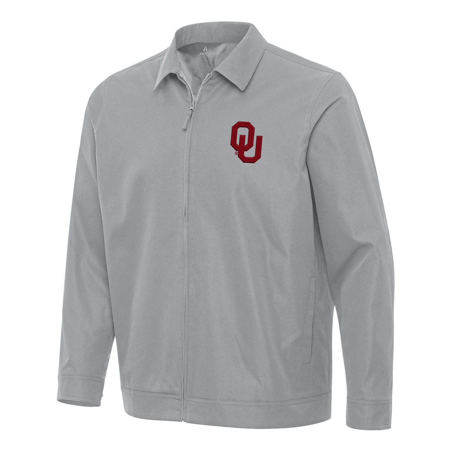 Antigua Oklahoma Sooners Pivot Full-Zip Jacket