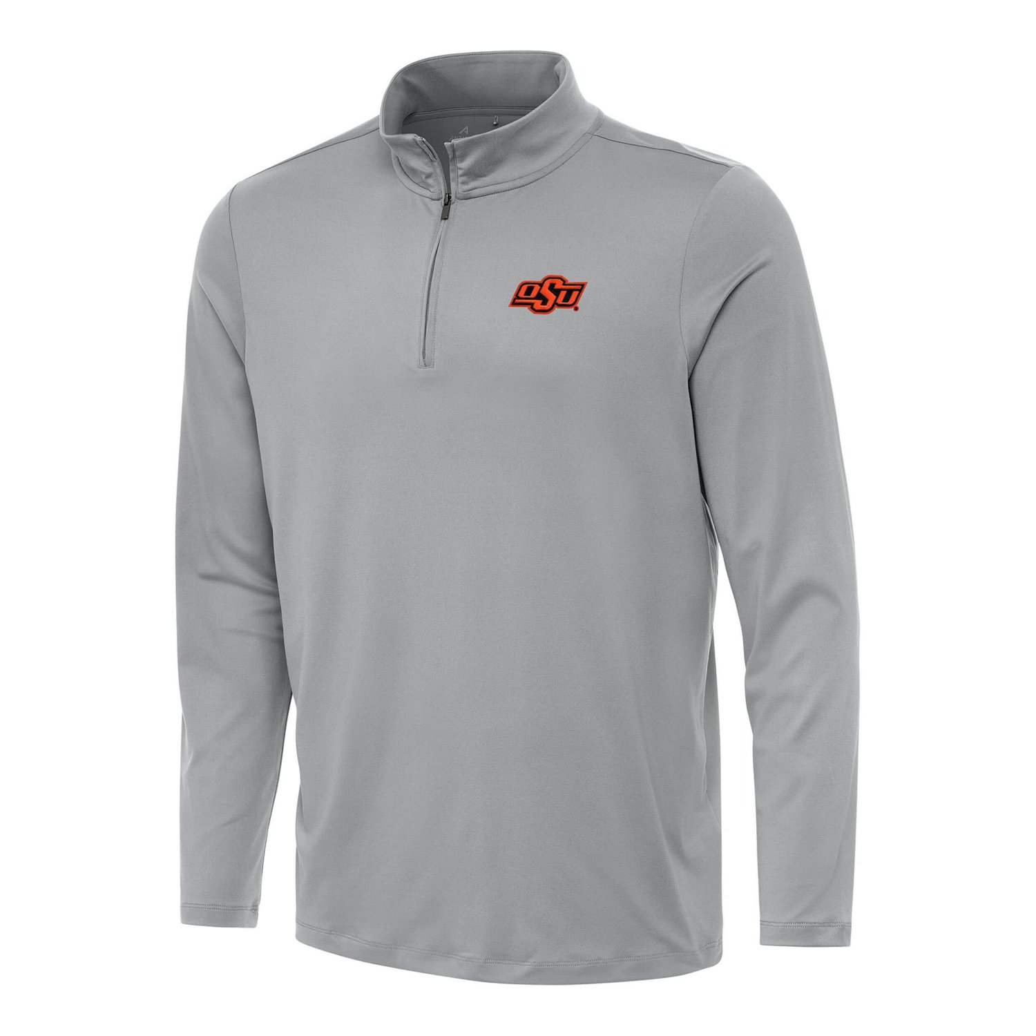Antigua Oklahoma State Cowboys Reprocess Quarter-Zip Top                                                                         - view number 1
