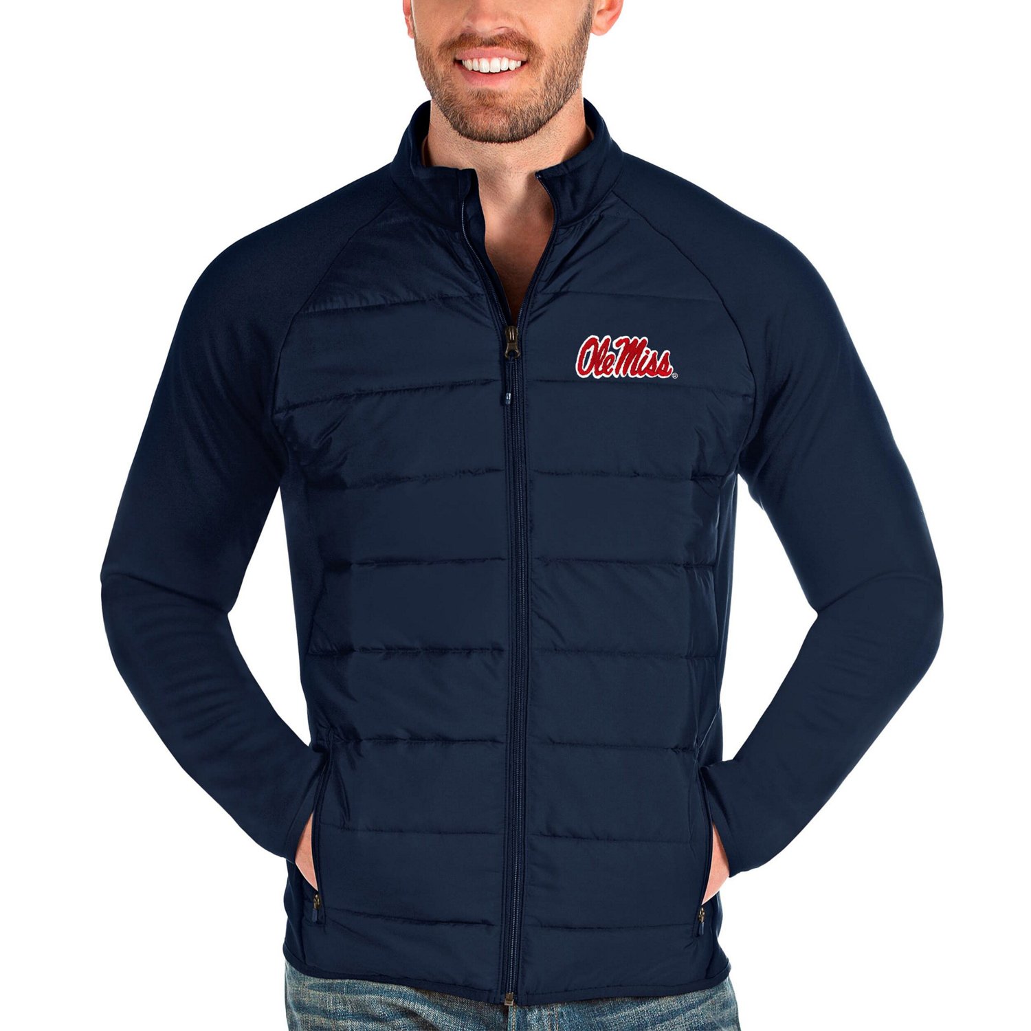 Antigua Ole Miss Rebels Altitude Full-Zip Jacket