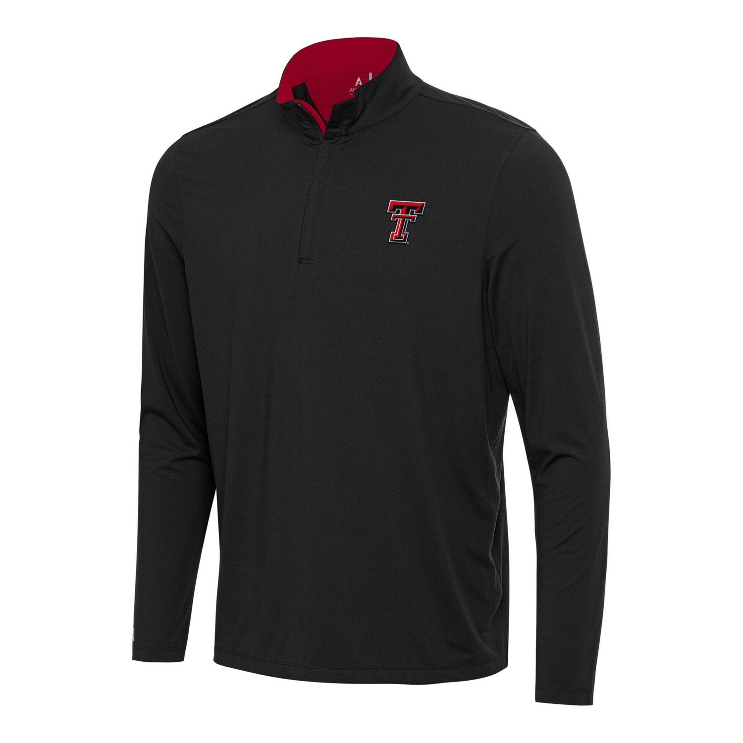 Antigua Red Texas Tech Red Raiders Content Quarter-Zip Pullover Top