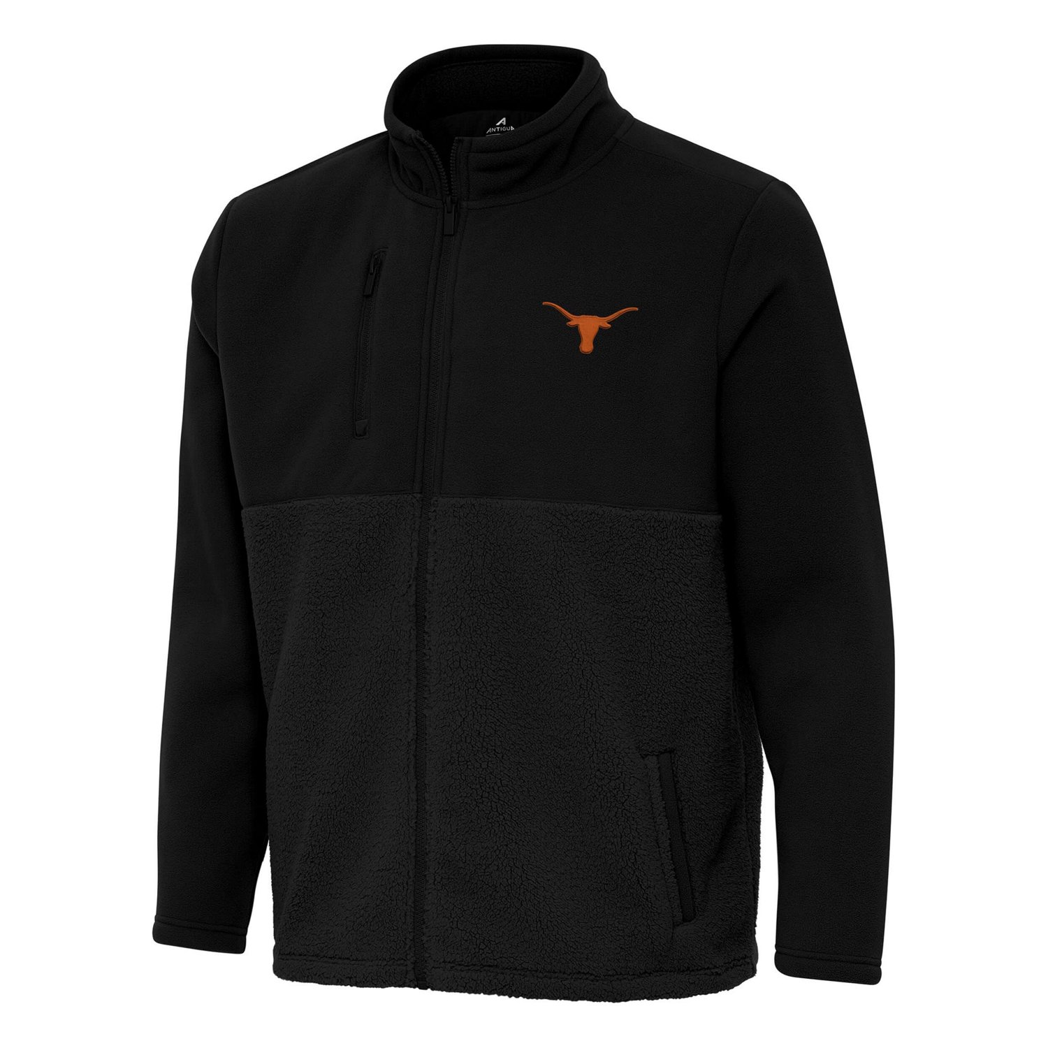 Antigua Texas Longhorns Daily Fused Full-Zip Jacket