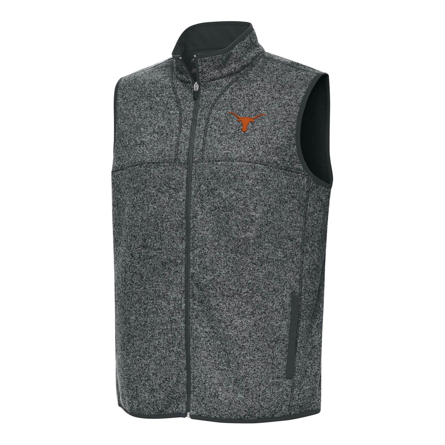 Antigua Texas Longhorns Fortune Full-Zip Vest                                                                                    - view number 1