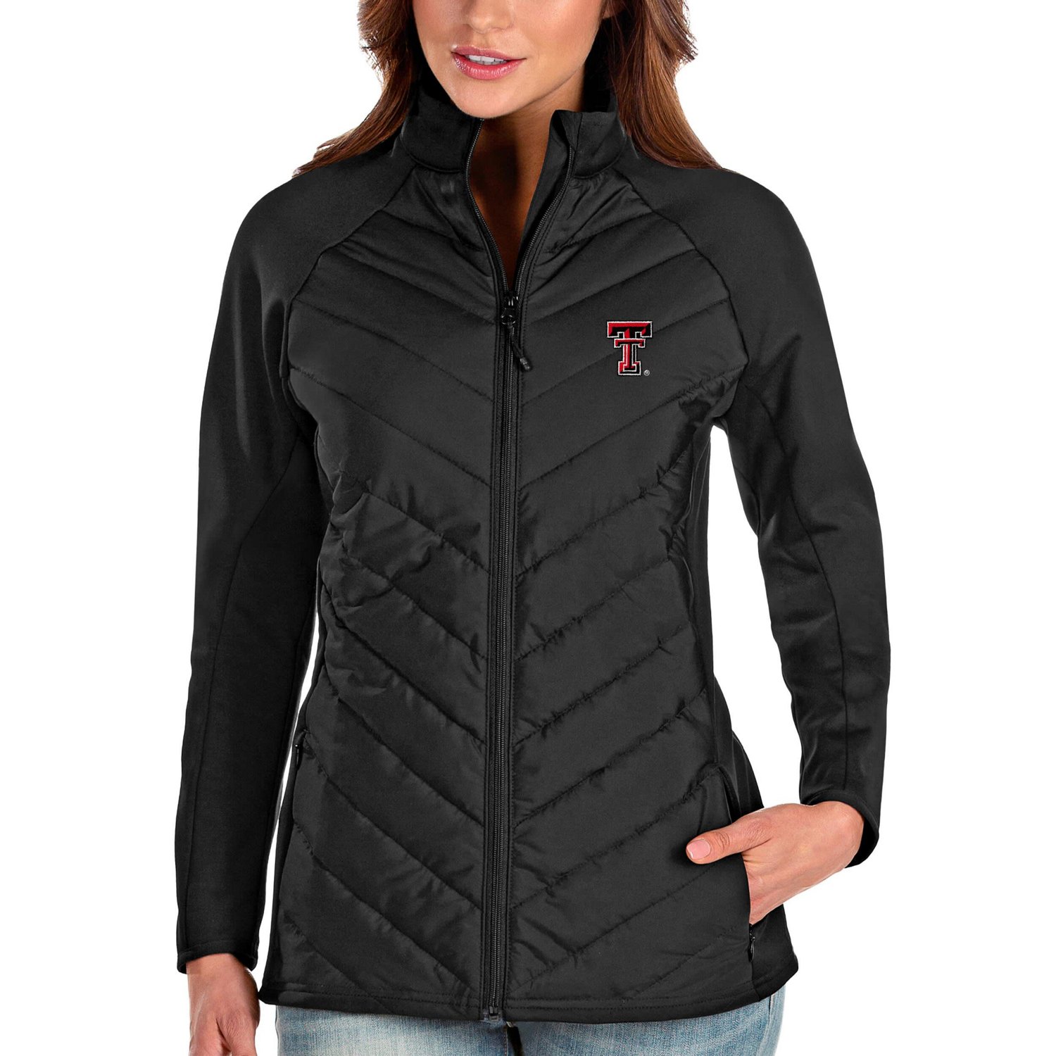 Antigua Texas Tech Red Raiders Altitude Full-Zip Puffer Jacket
