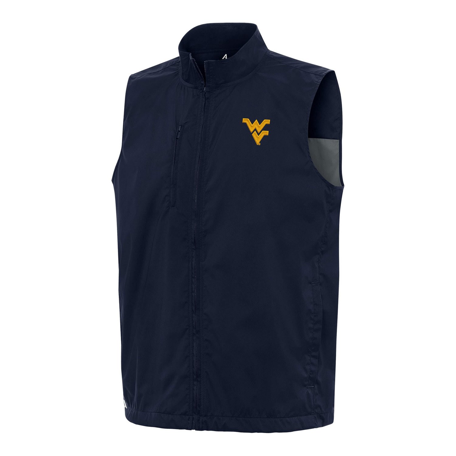Antigua West Virginia Mountaineers Brisk Full-Zip Vest