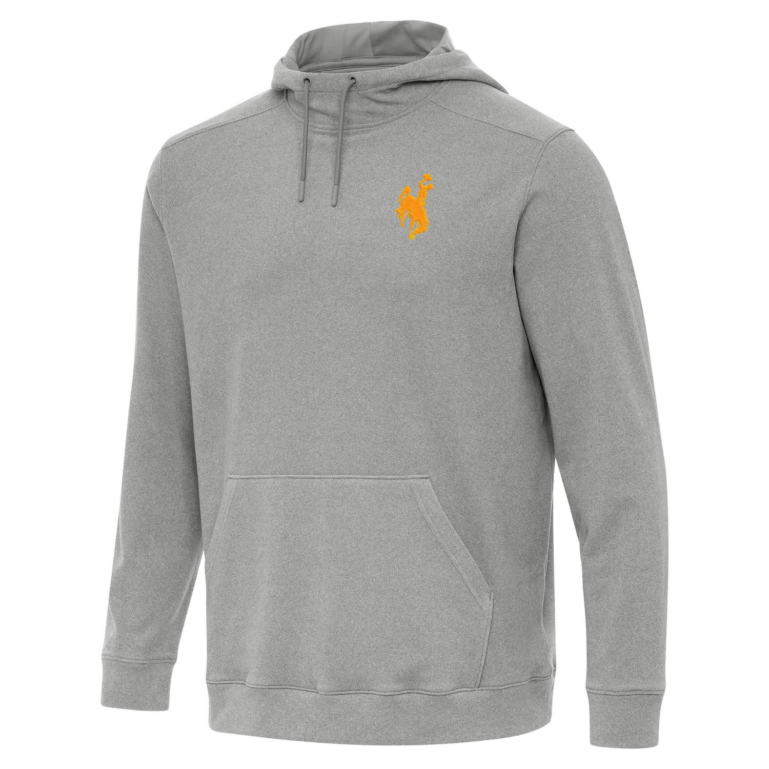 Antigua Wyoming Cowboys Cloud Pullover Hoodie - view number 2