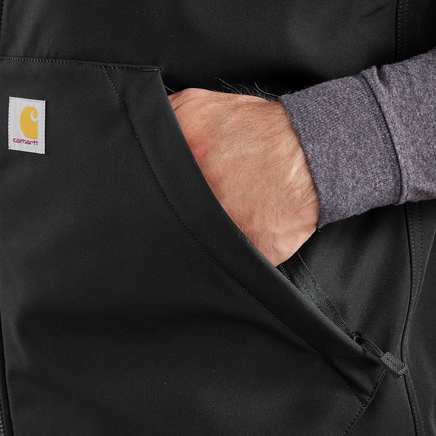 Carhartt Men's Rain Defender Softshell Vest - view number 4