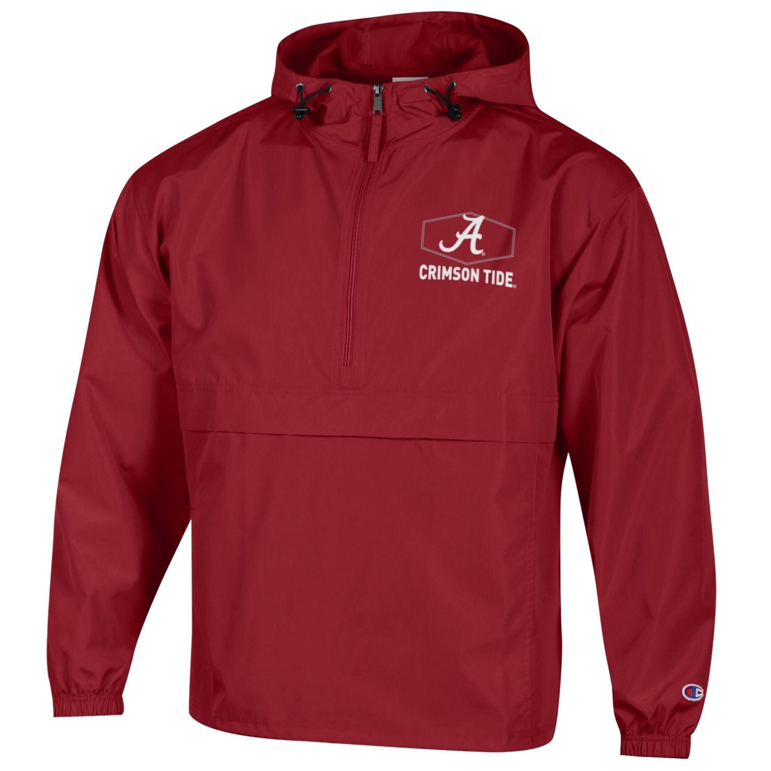 Champion Alabama Tide Delay Packable Half-Zip Jacket - view number 2