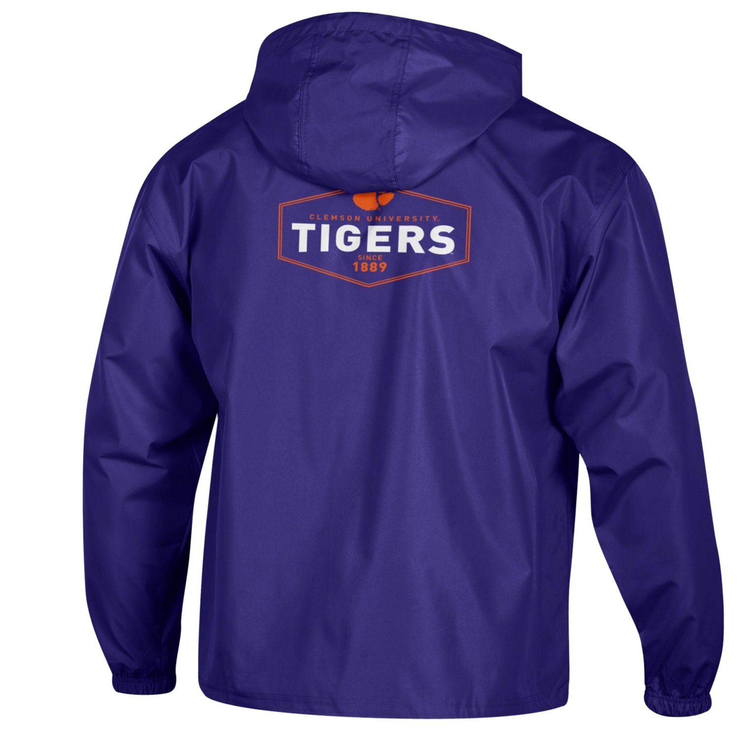 Champion Clemson Tigers Delay Packable Half-Zip Jacket