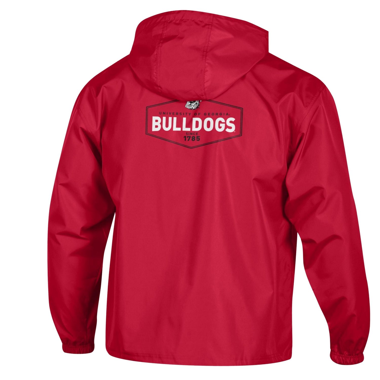 Champion Georgia Bulldogs Delay Packable Half-Zip Jacket