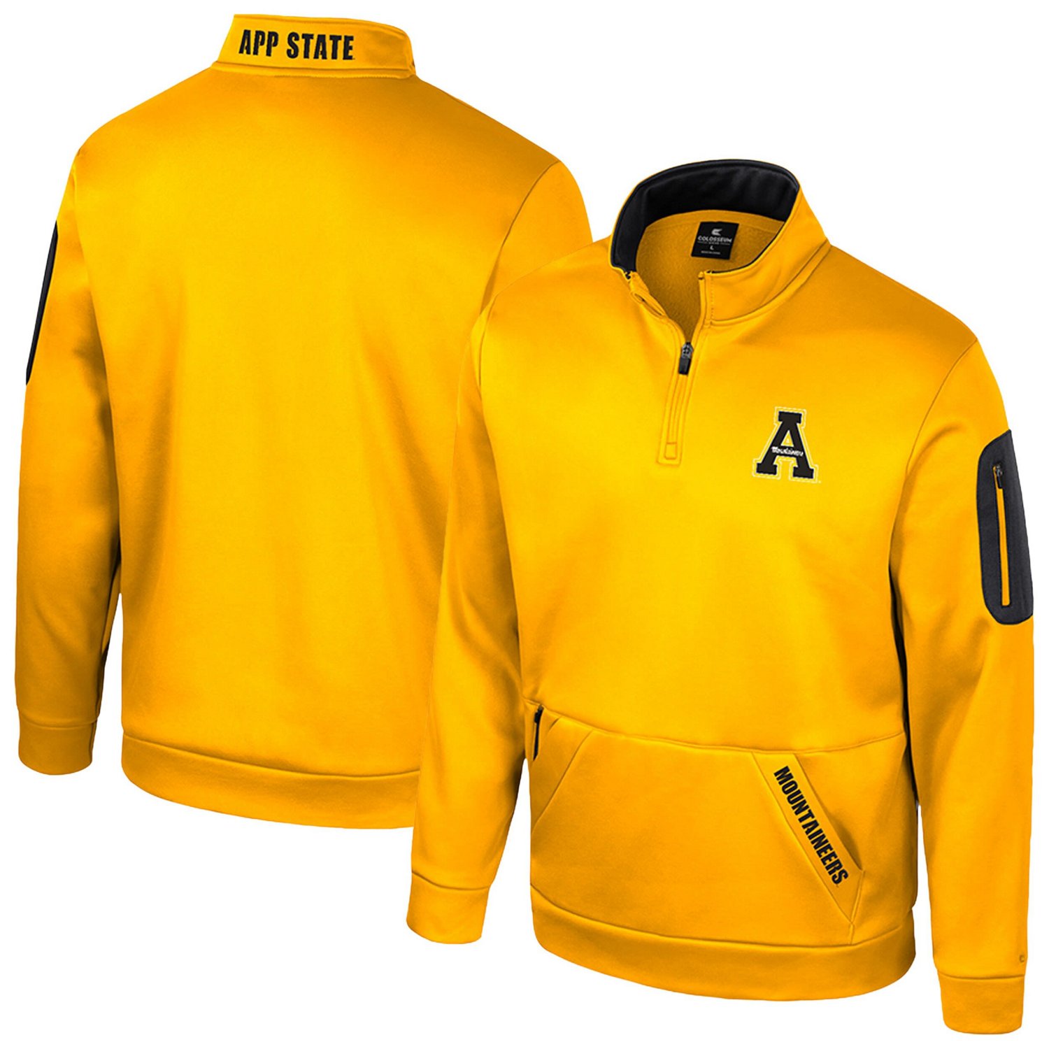 Colosseum Appalachian State Mountaineers Mainframe Fleece Quarter-Zip Jacket