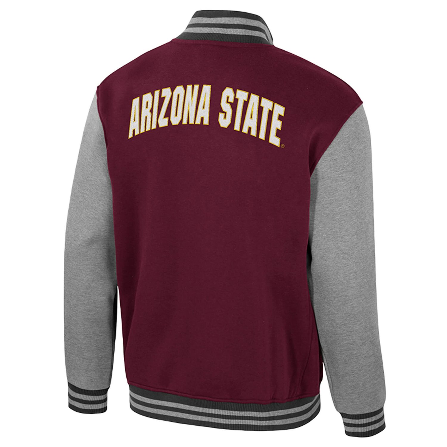 Colosseum Arizona State Sun Devils Ambi-Turner Full-Zip Varsity Jacket - view number 3