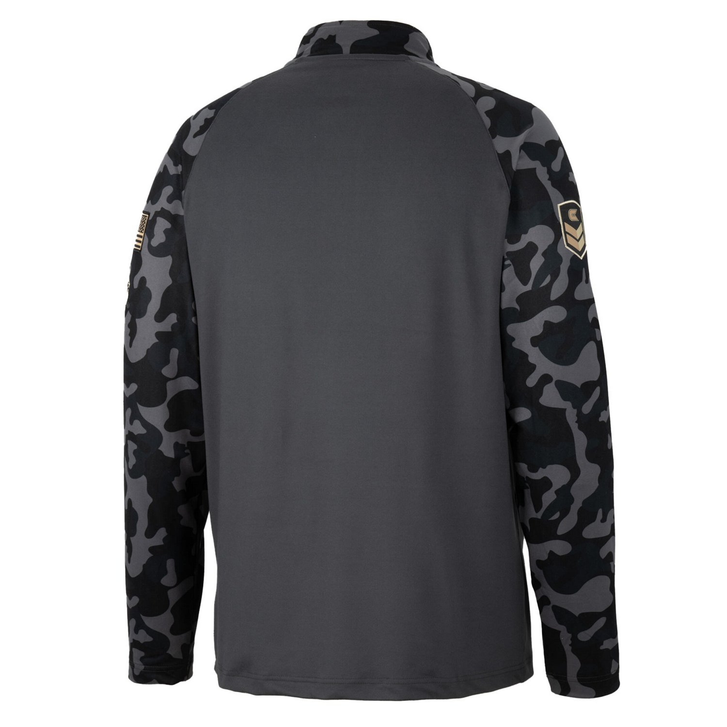 Colosseum Arizona State Sun Devils OHT Military Appreciation Long Range Raglan Quarter-Zip Jacket - view number 3