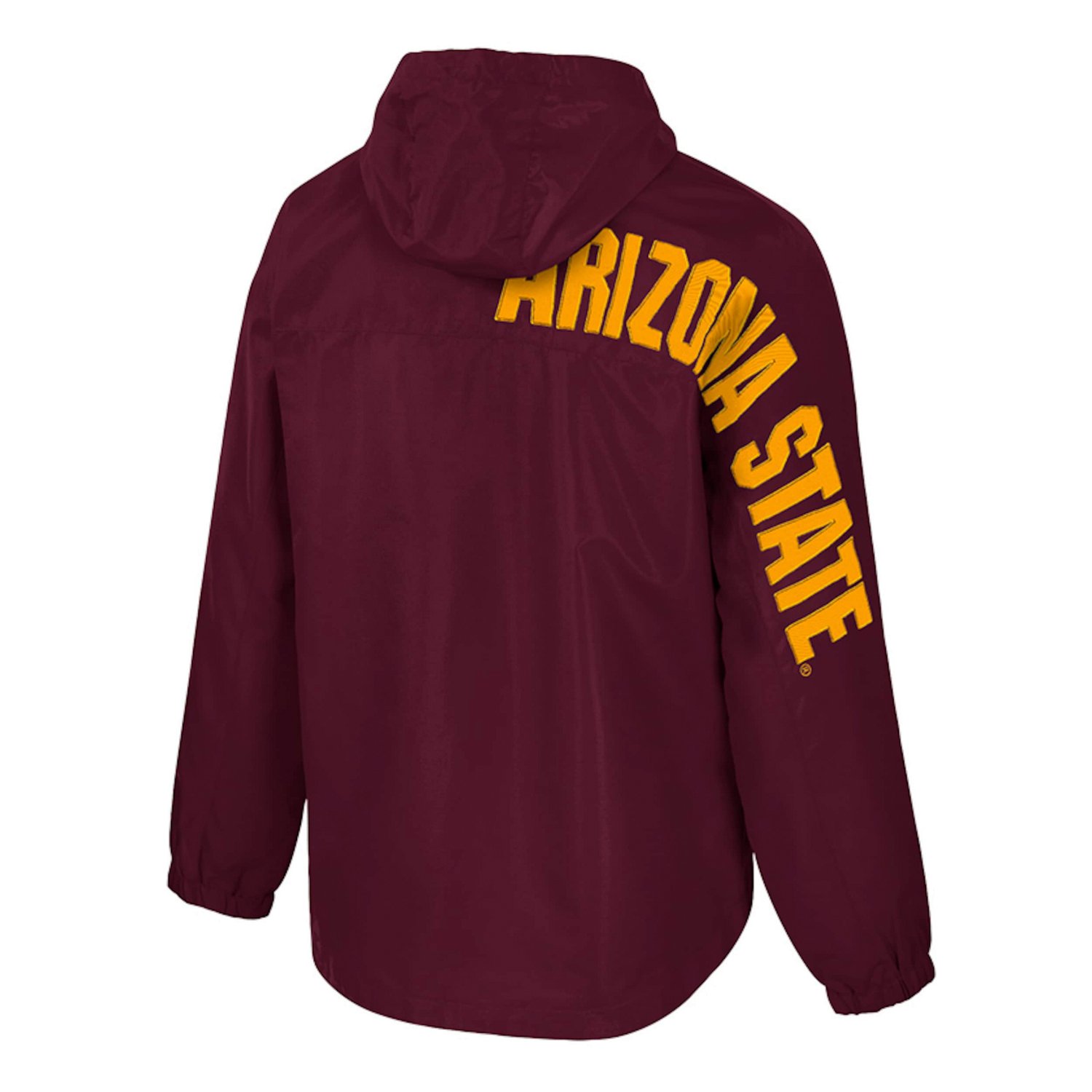 Colosseum Arizona State Sun Devils Reloaded Anorak Half-Zip Jacket - view number 3