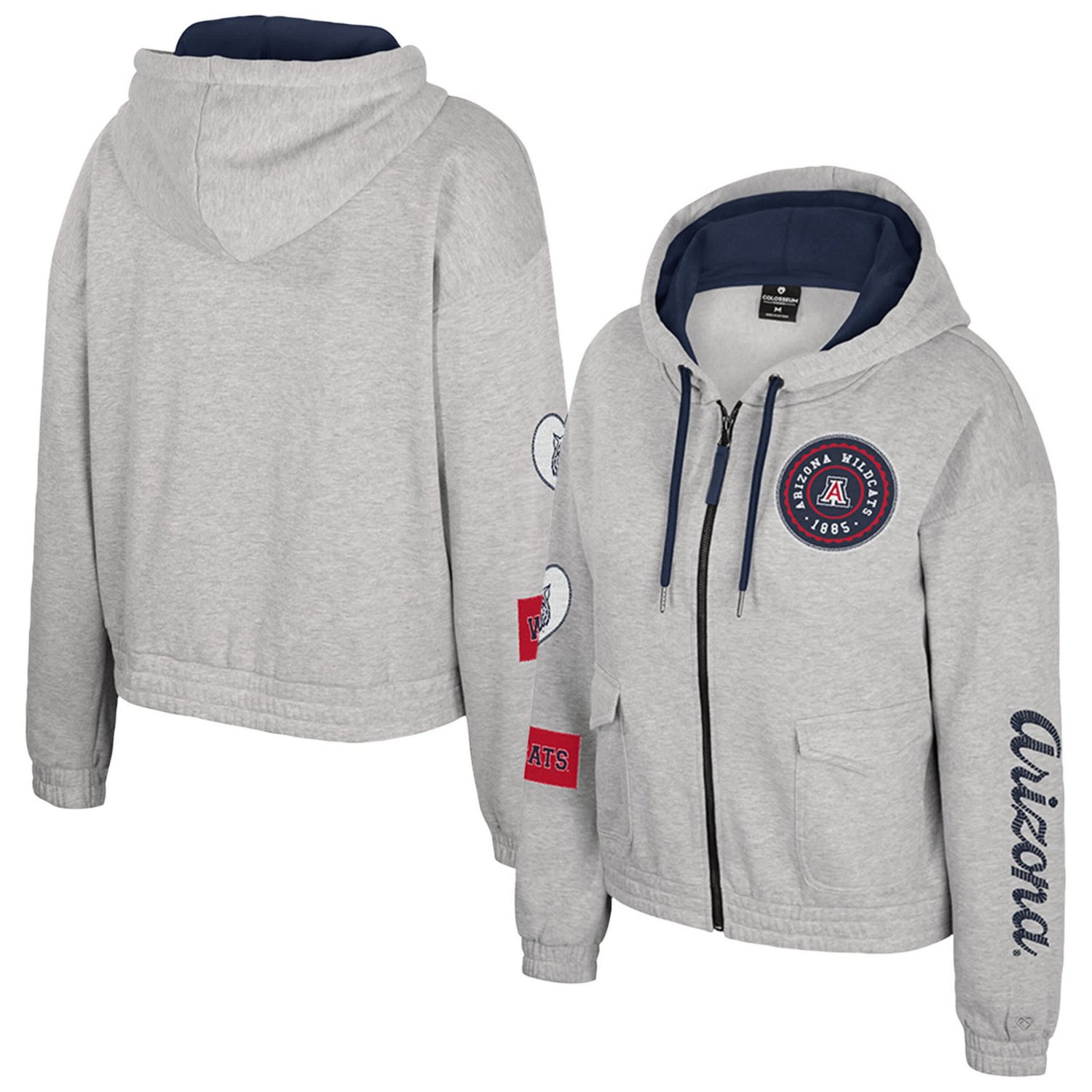 Colosseum Arizona Wildcats Alfie Full-Zip Hoodie Jacket - view number 1