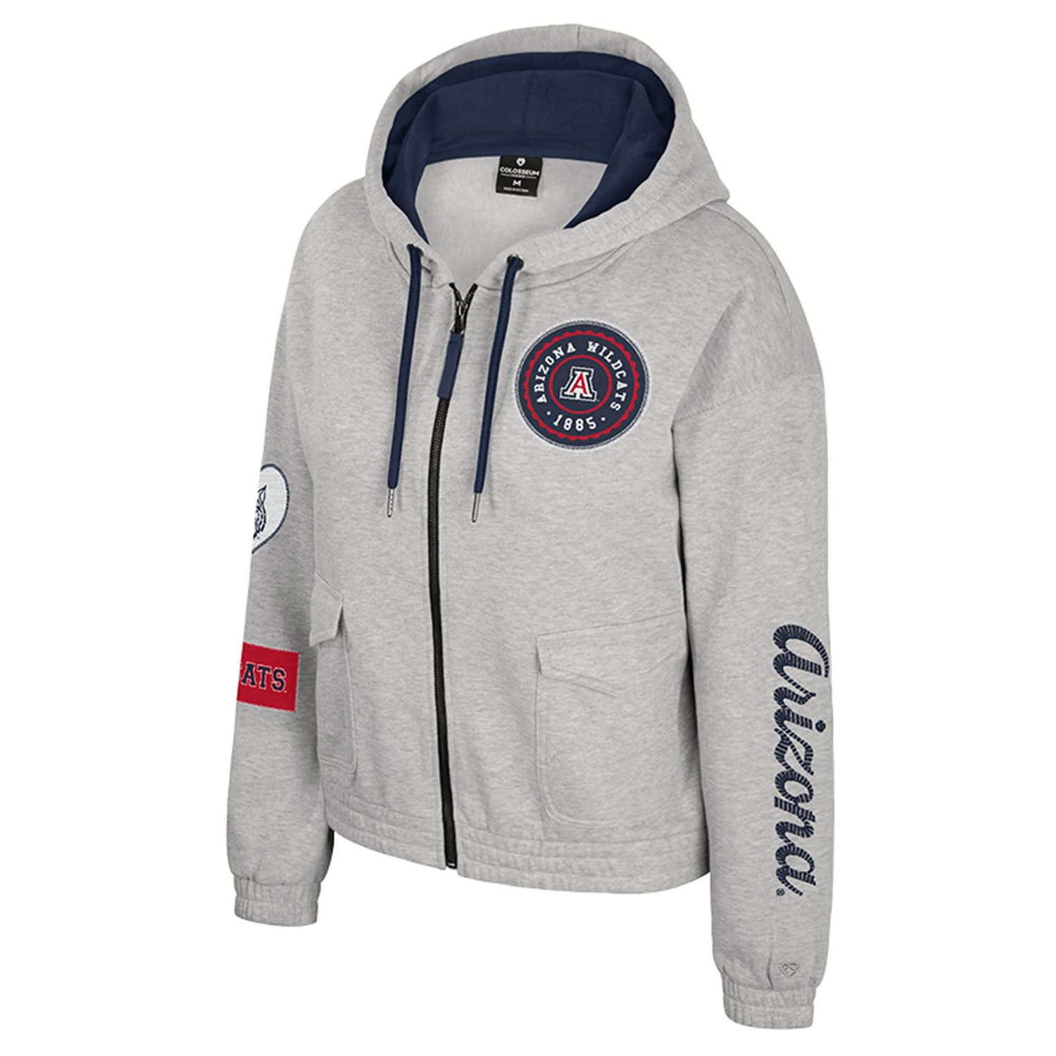 Colosseum Arizona Wildcats Alfie Full-Zip Hoodie Jacket - view number 2