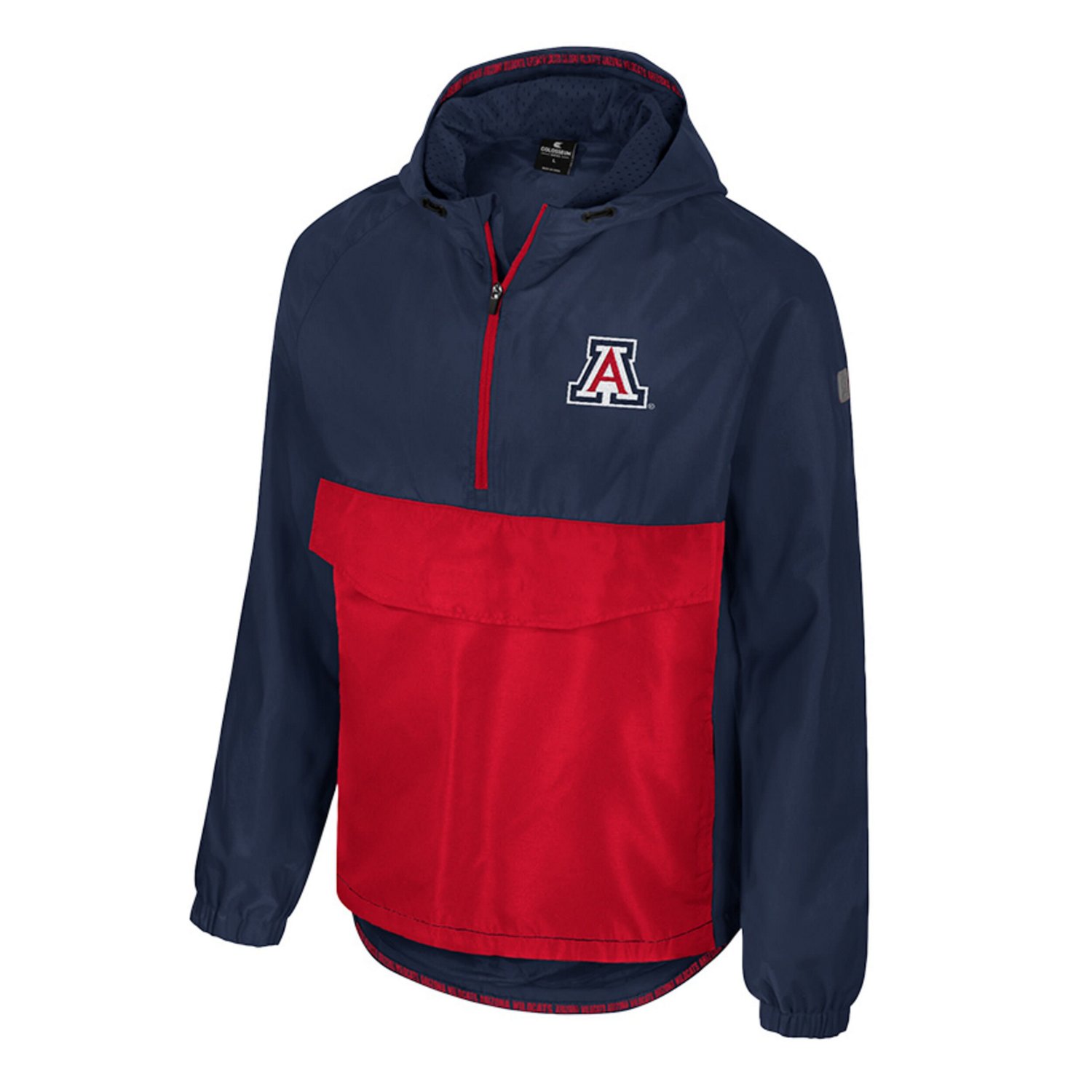 Colosseum Arizona Wildcats Reloaded Anorak Half-Zip Jacket - view number 2