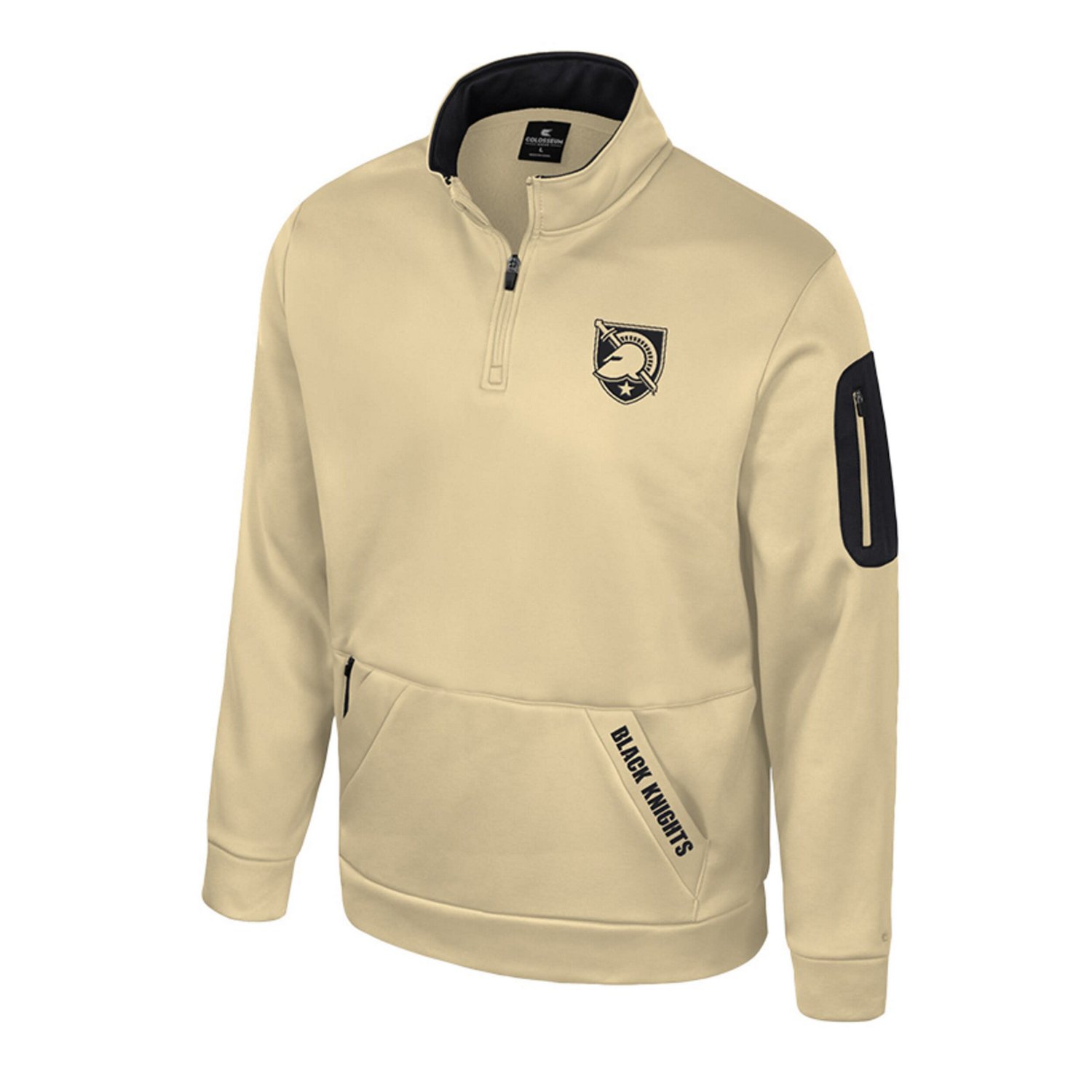 Colosseum Army Black Knights Mainframe Quarter-Zip Fleece Jacket - view number 2
