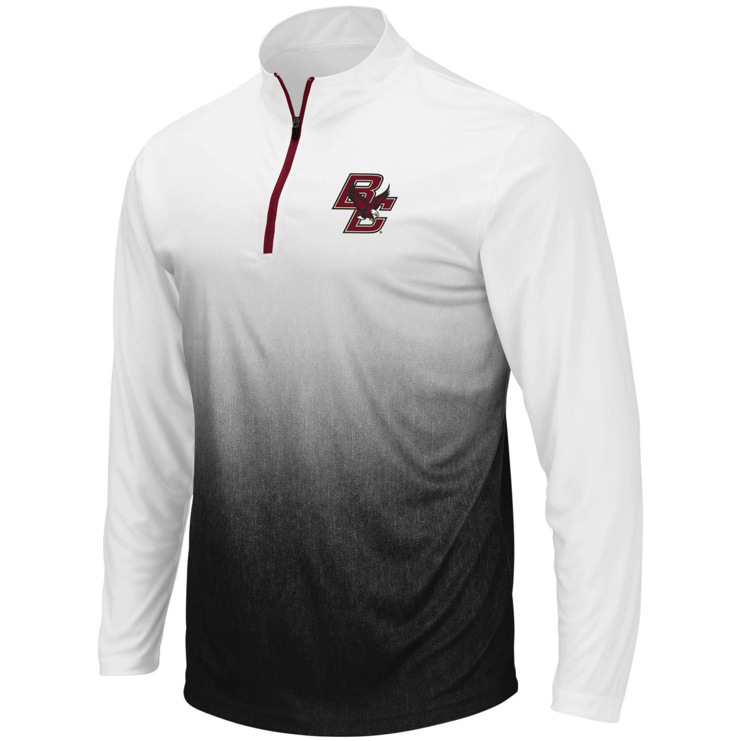 Colosseum Boston College Eagles Magic Team Logo Quarter-Zip Jacket - view number 2