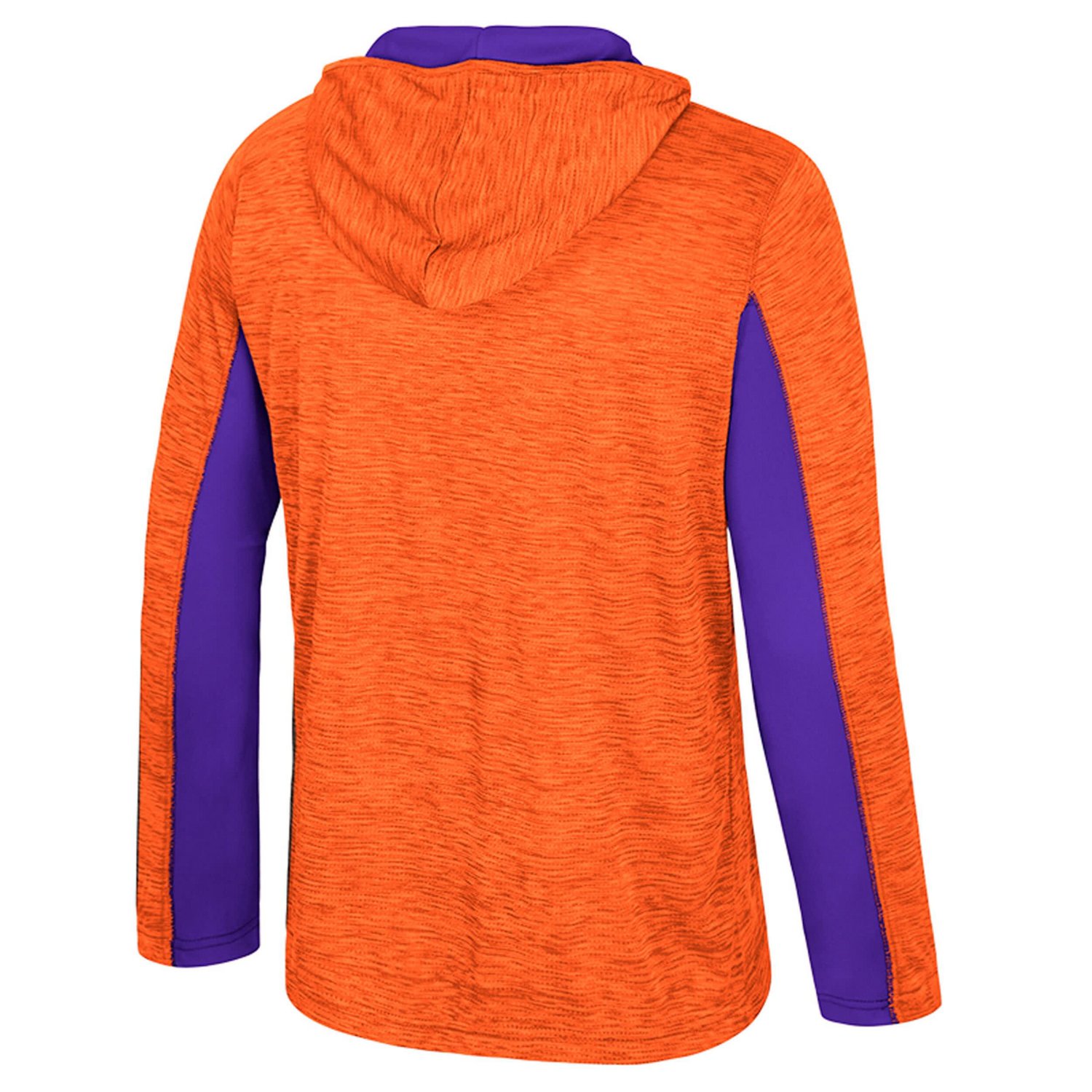 Colosseum Clemson Tigers Always Sunny Quarter-Zip Hoodie - view number 3