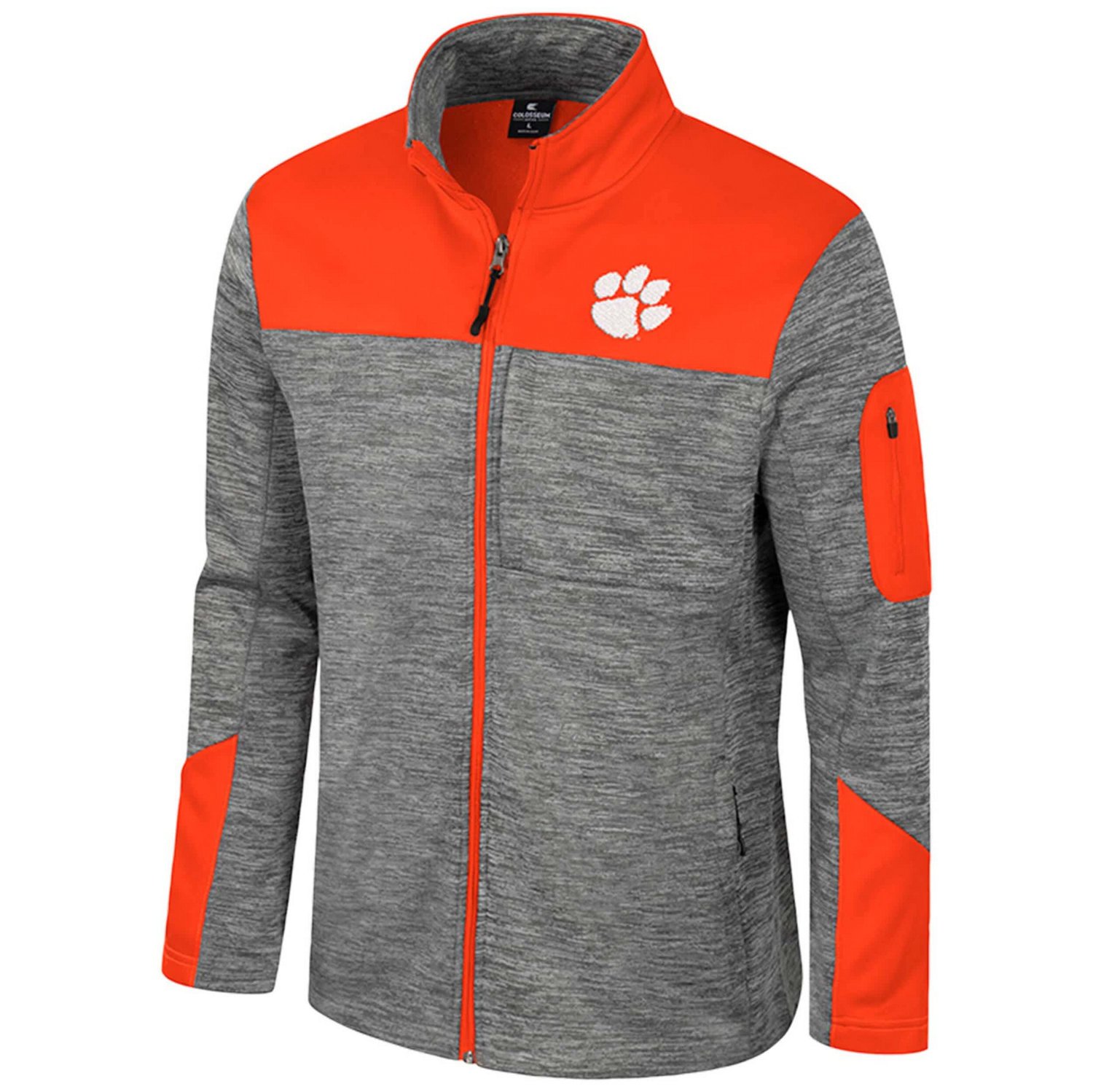Colosseum Clemson Tigers Guard Full-Zip Jacket