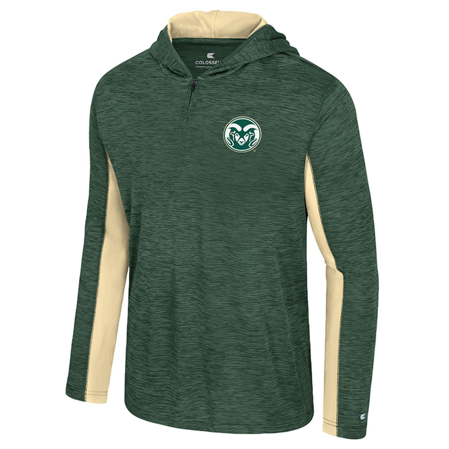 Colosseum Colorado State Rams Always Sunny Quarter-Zip Hoodie - view number 2
